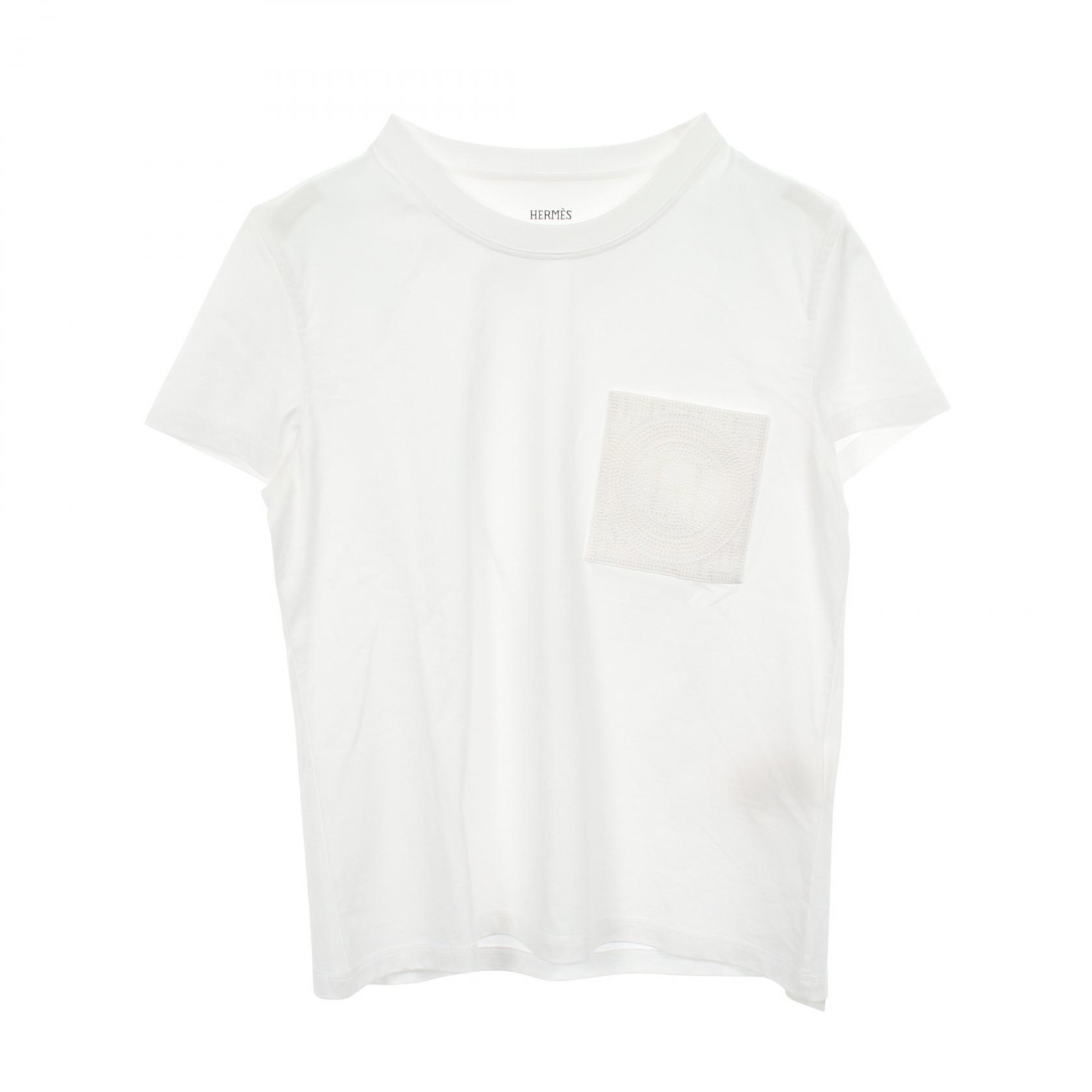 エルメス モザイク Tシャツ 3H4614DL ホワイト