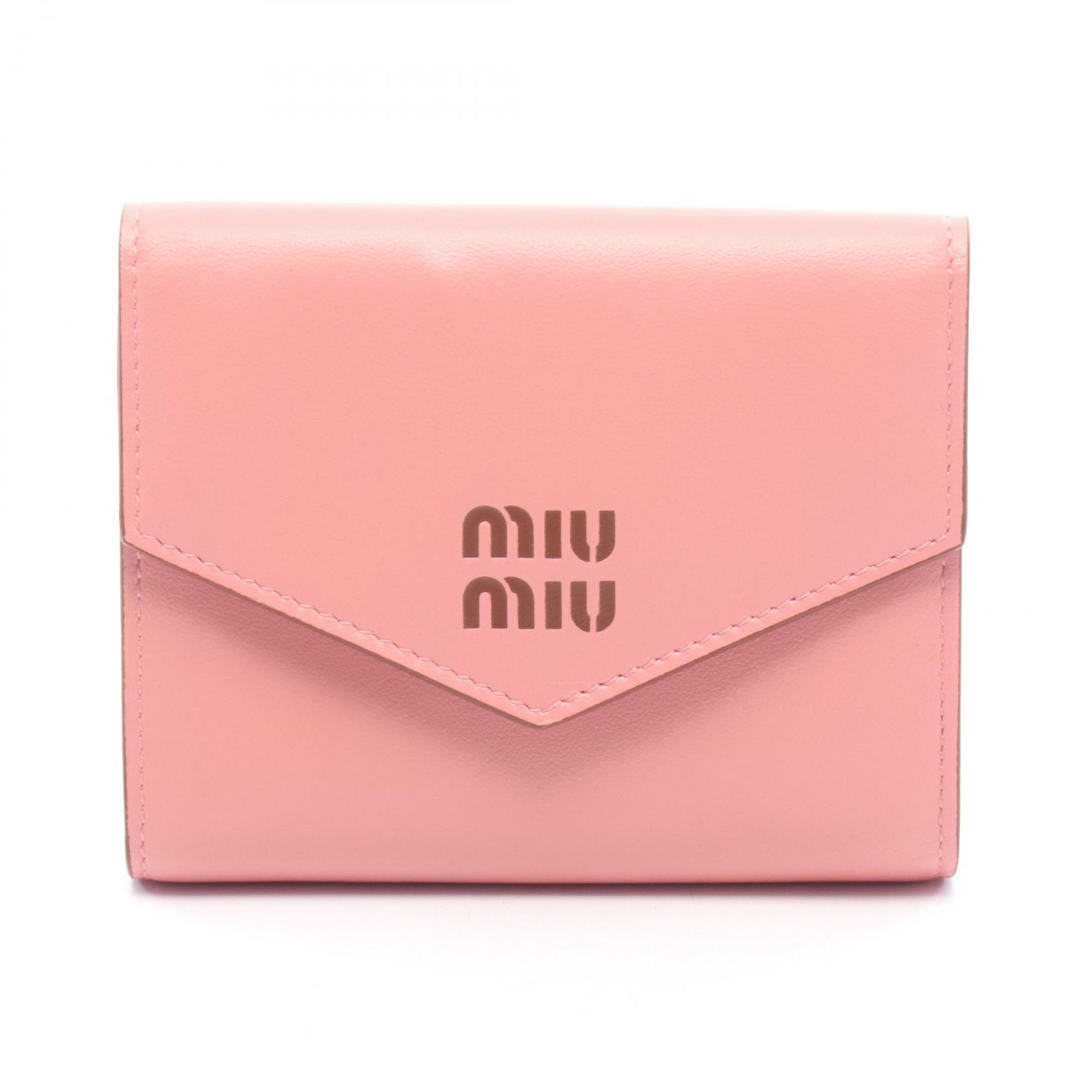 ミュウ ミュウ 三つ折り財布 5MH040