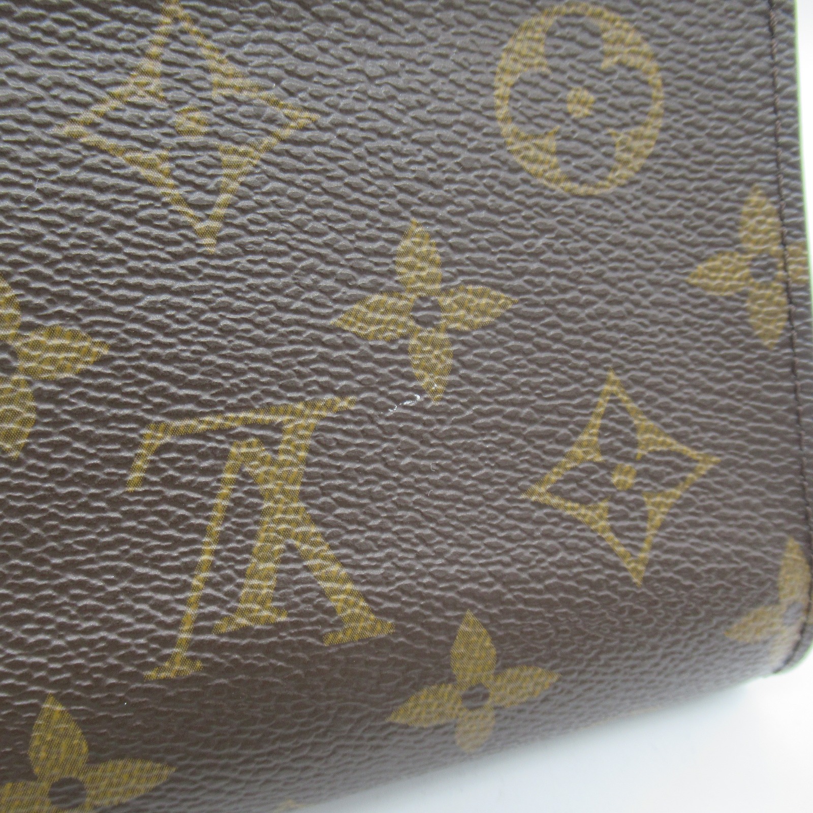Louis Vuitton Portefeuille Juliette Brown Canvas Wallet (Pre-Owned)