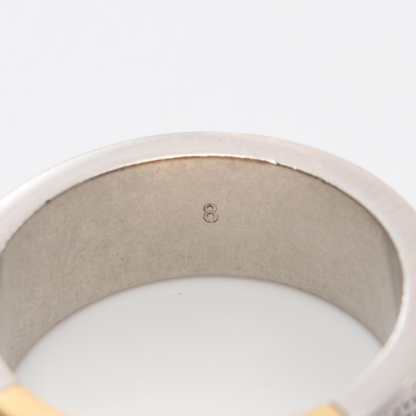 Maison Margiela Ring Stainless Steel GP Used mens US size 10