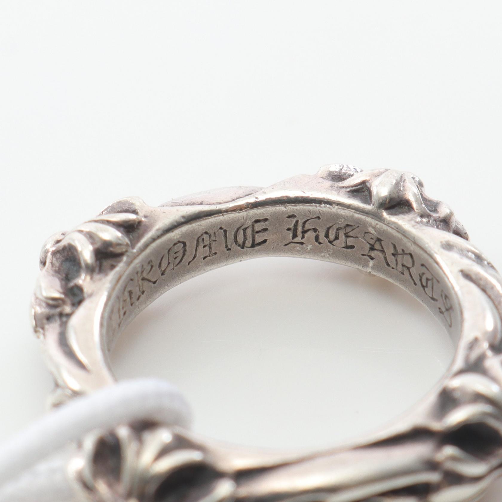 【希少】Chrome Hearts SBT BAND RING SLV925 CHROME HEARTS SBT Band Ring ring Ring Silver925 Silver Men