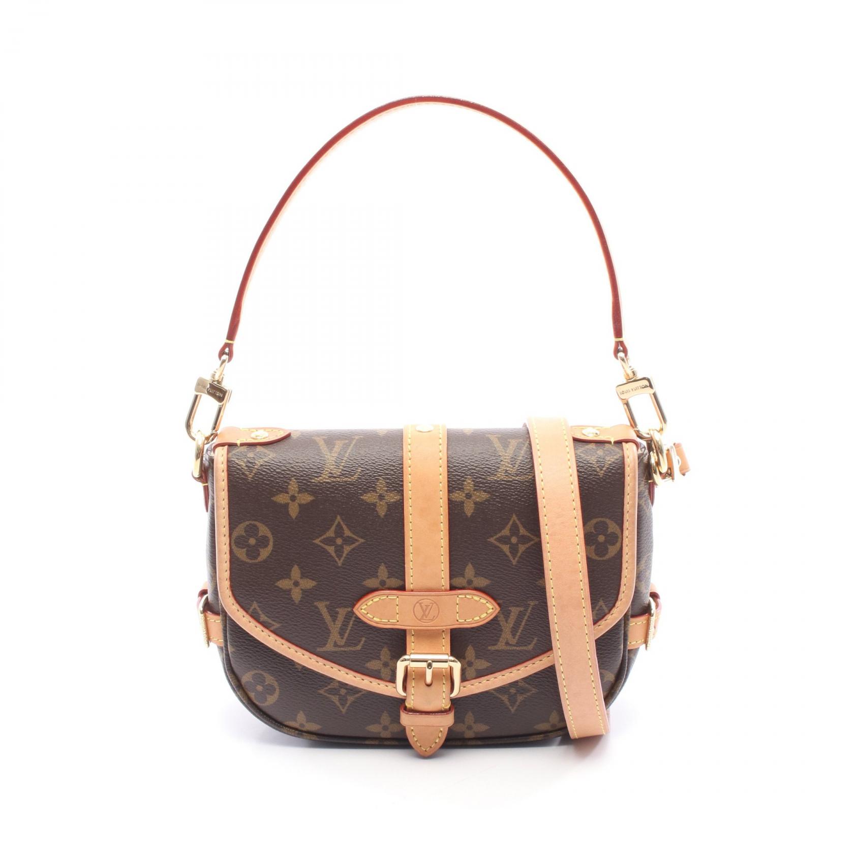 LOUIS VUITTON Saumur BB shoulder crossbody Handbag M46740 Monogram