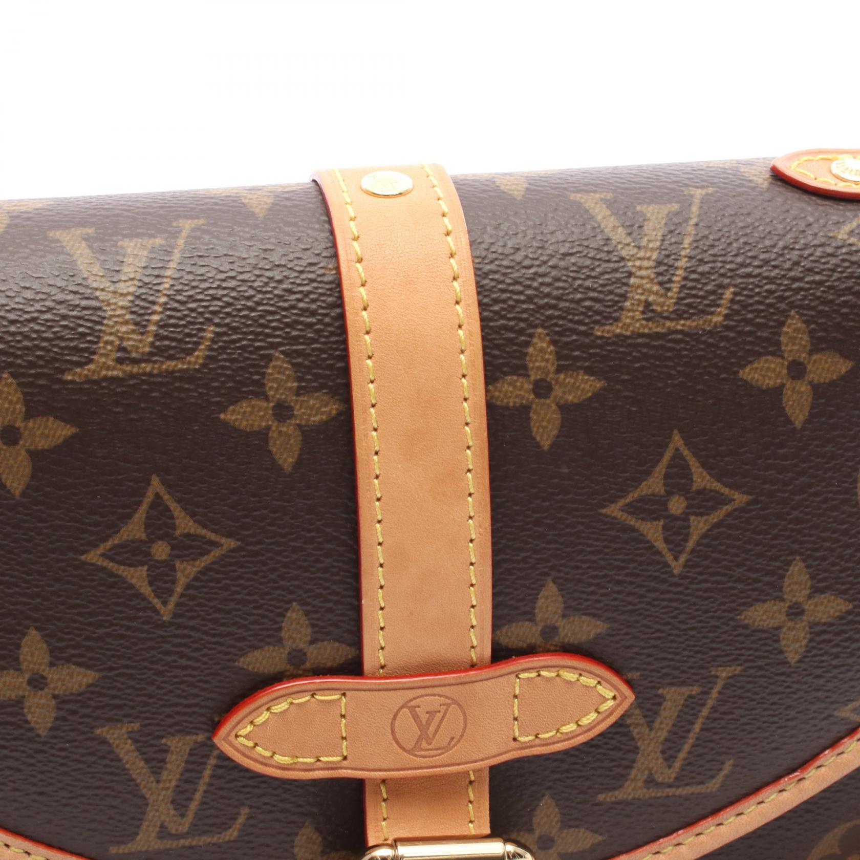 LOUIS VUITTON Saumur BB shoulder crossbody Handbag M46740 Monogram