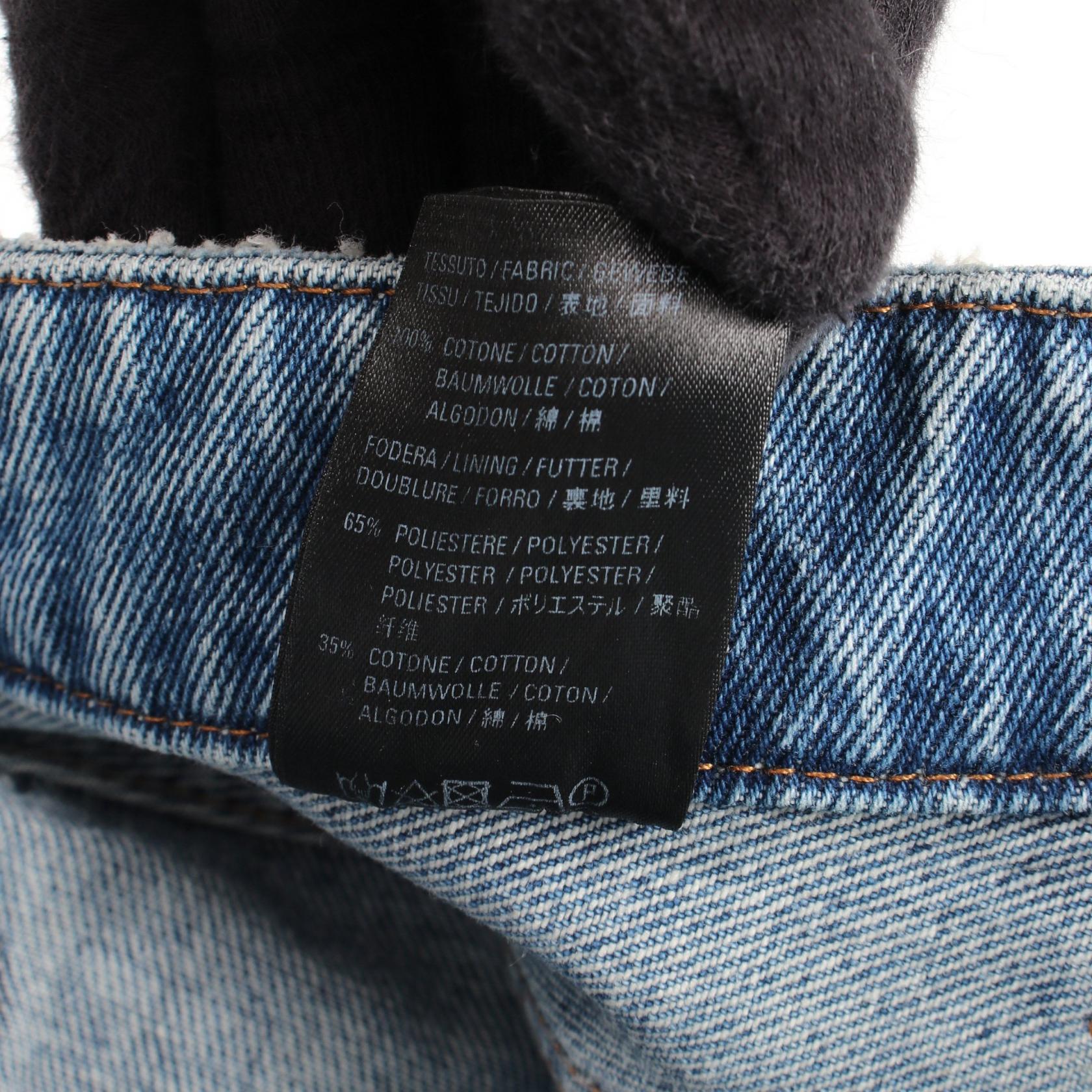 BALENCIAGA Denim pants #28 jeans cotton Blue Used Women | eBay