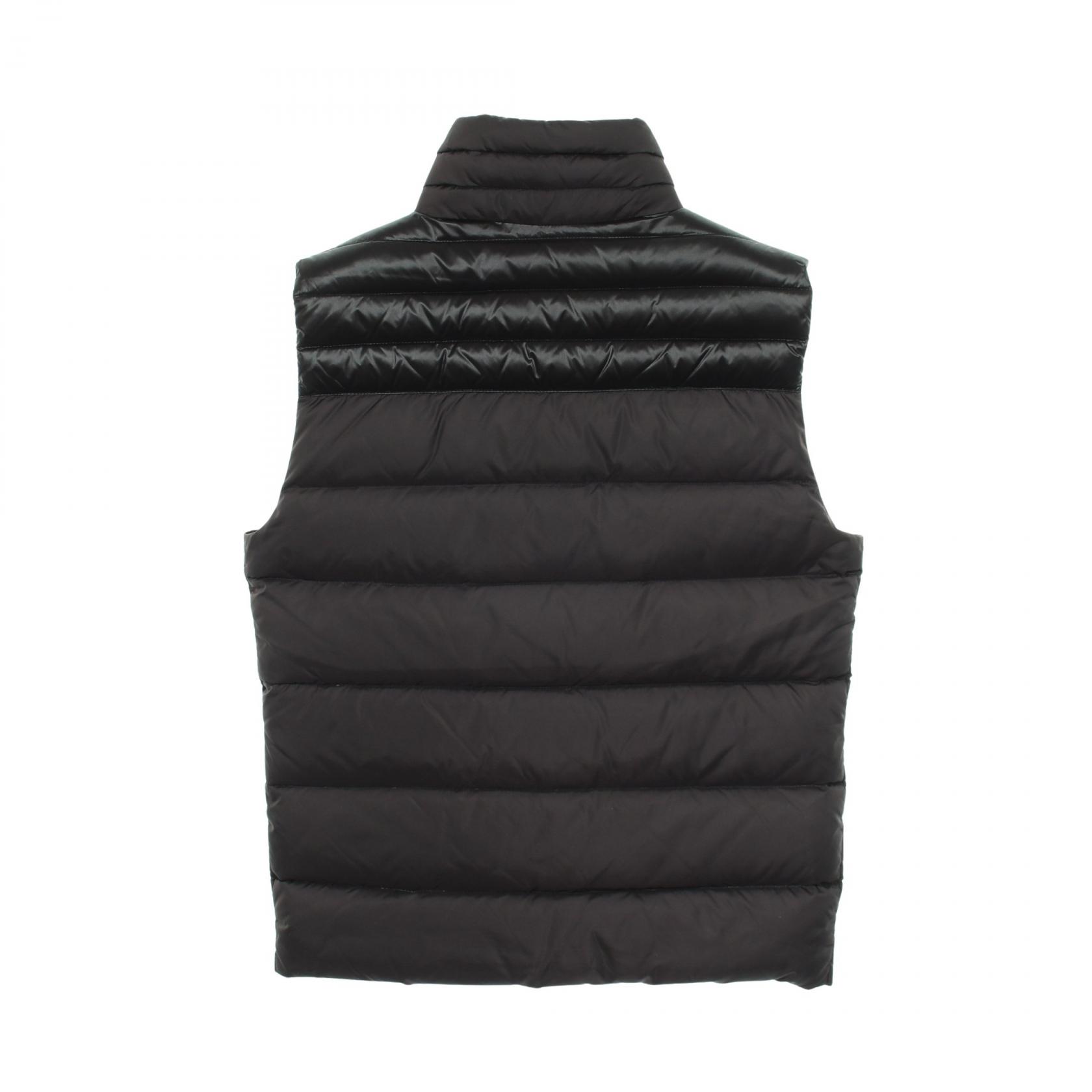 MONCLER DUPRES Down vest Sleeveless Jacket polyester Black Used