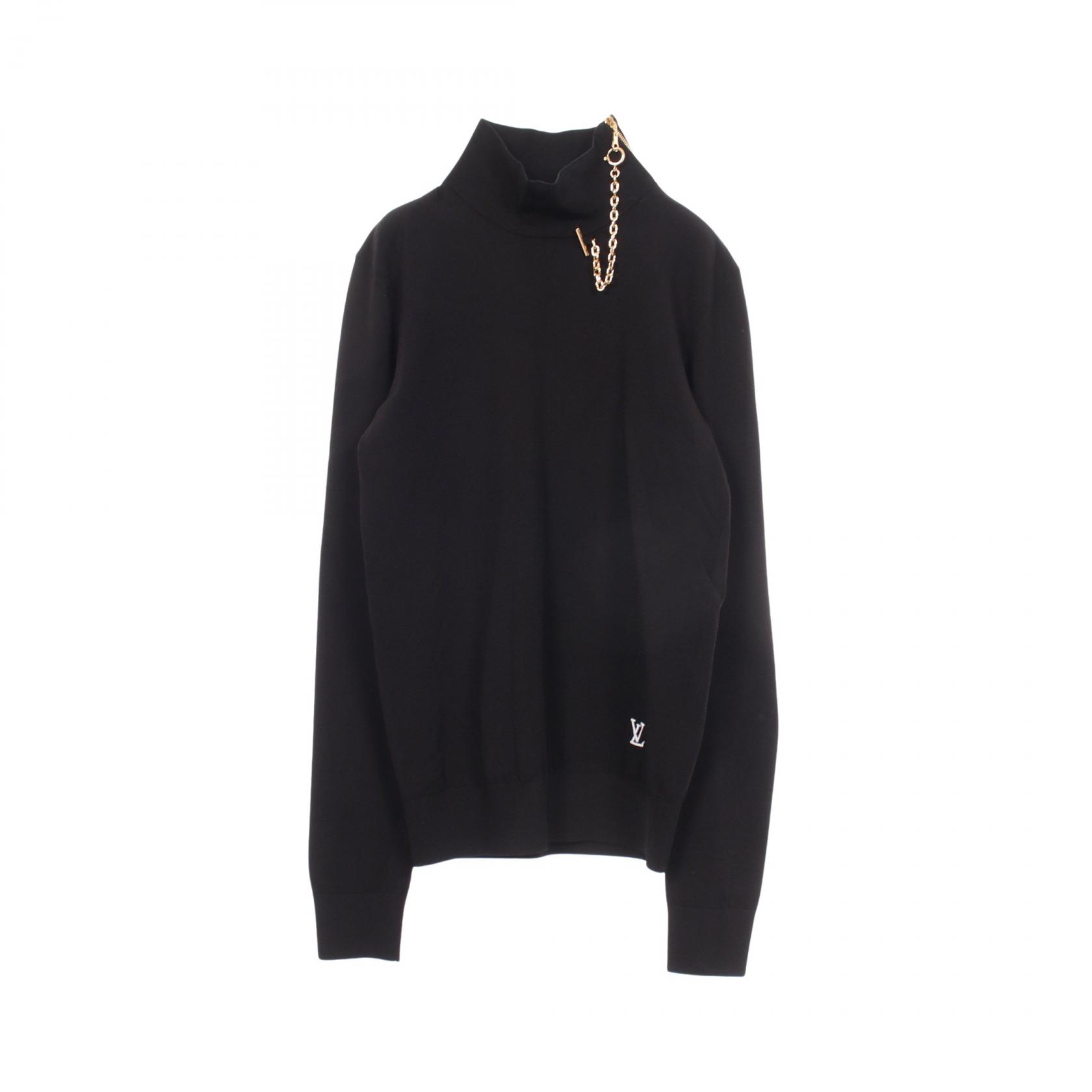 LOUIS VUITTON LV Chain Detail Turtleneck Knitwear RW223W ZUX