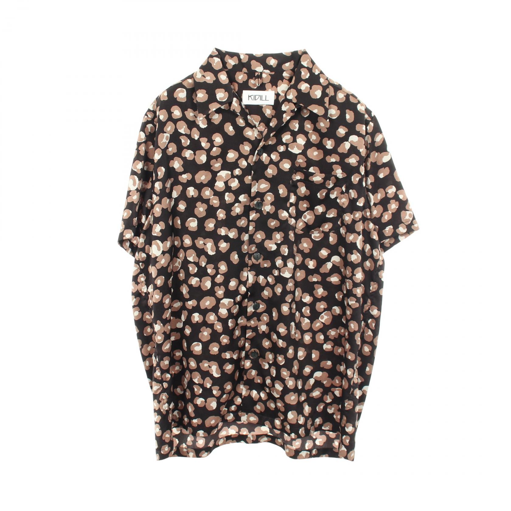 キディル ヒョウ柄シャツ