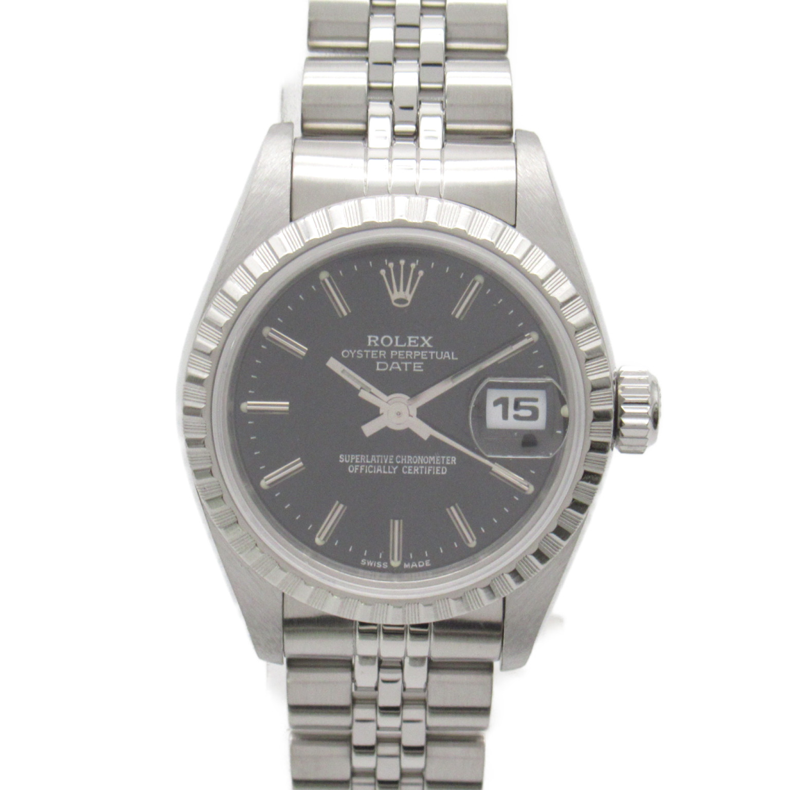 Used stainless steel rolex sale