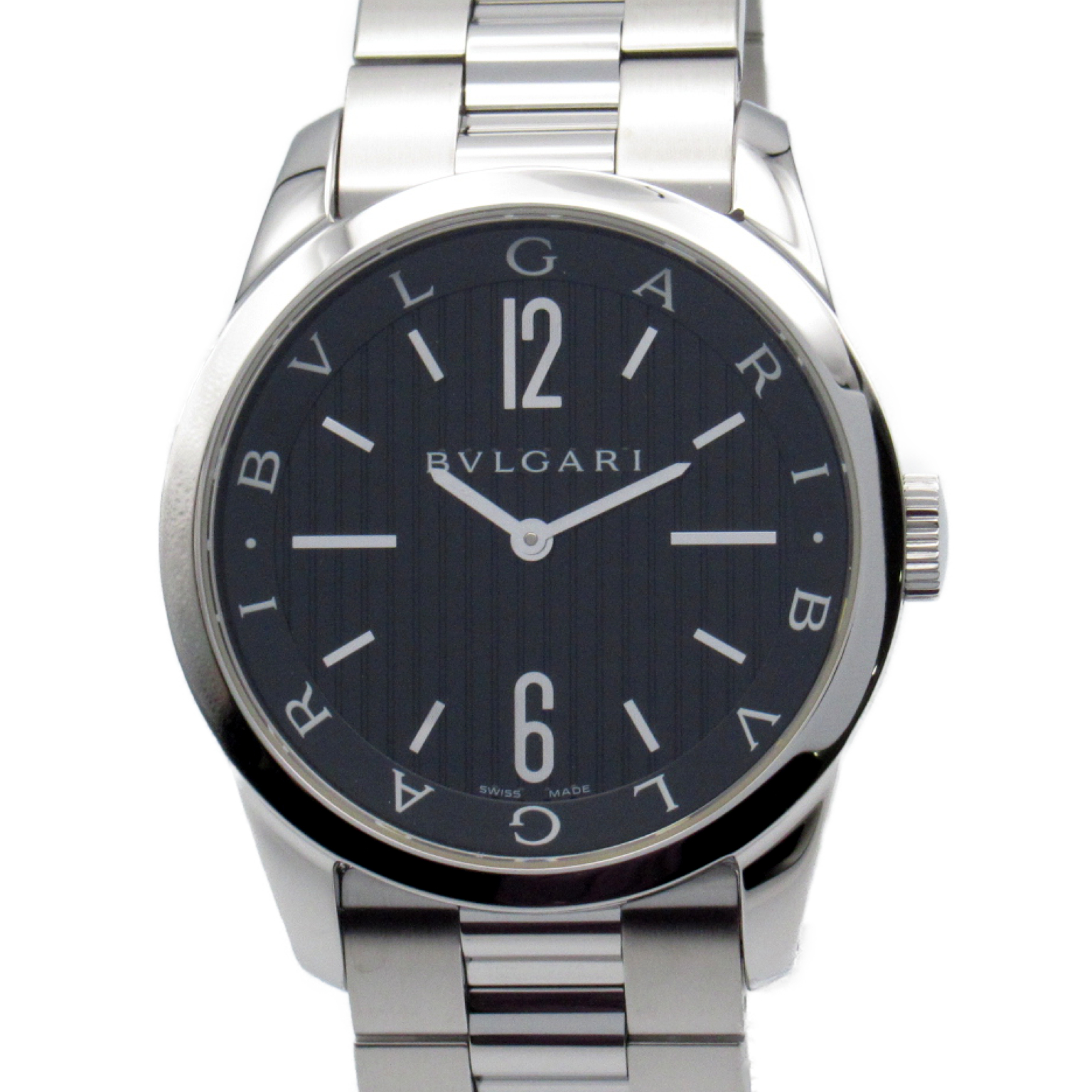 Bvlgari solotempo discount quartz watch