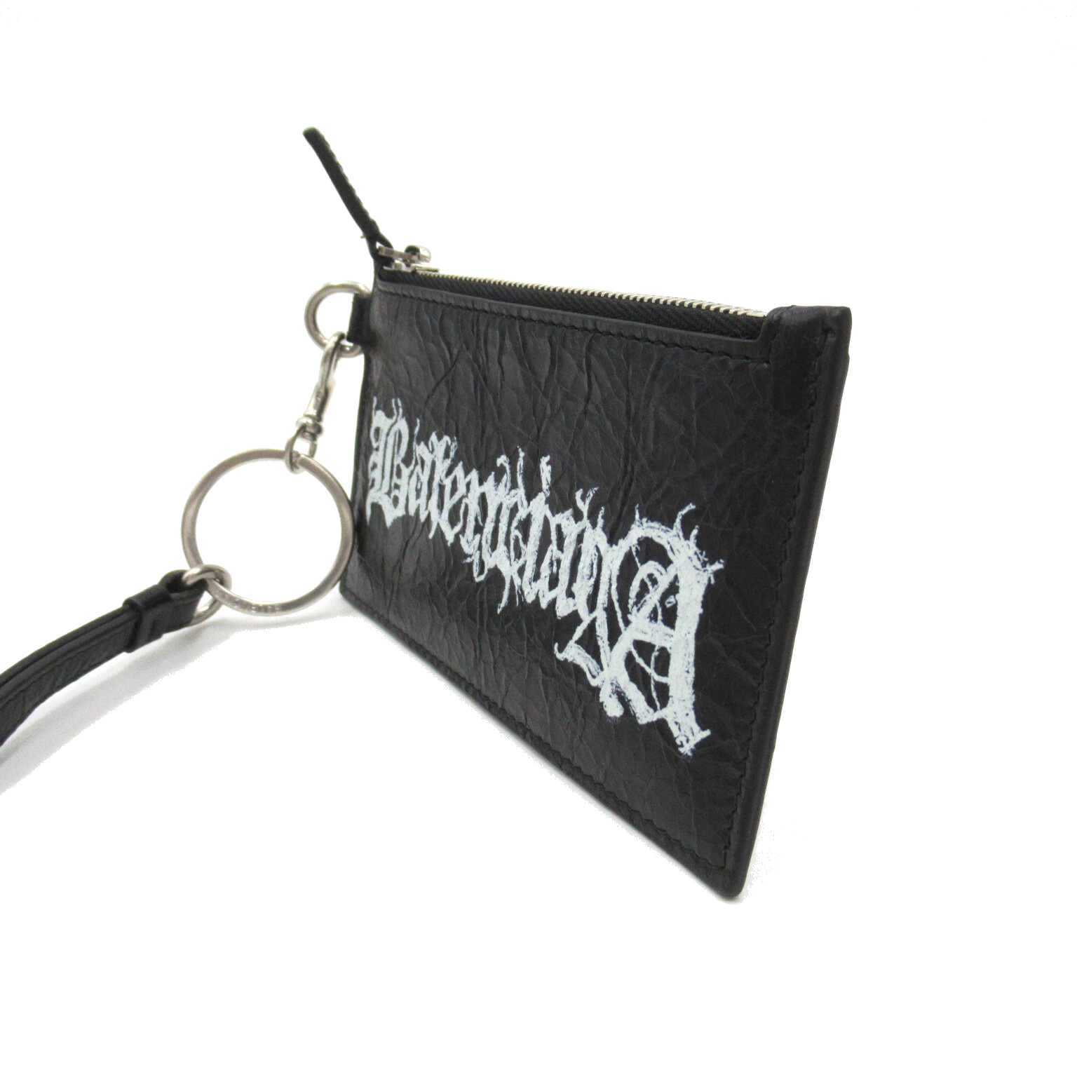 BALENCIAGA Coin purse key ring holder 5945482AAW31090