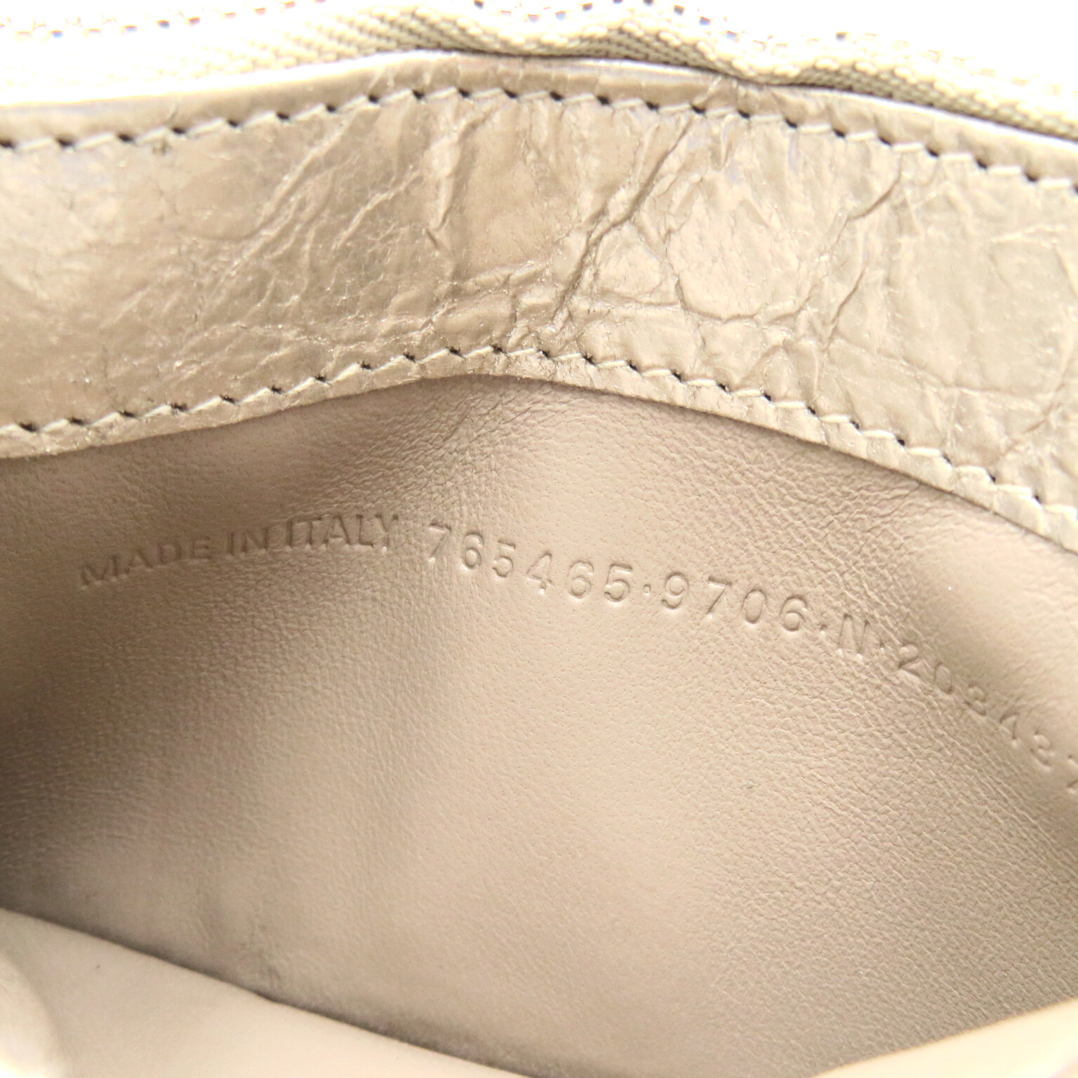 BALENCIAGA MONACO LONG コイン&カードホルダー レザー ベージュ BALENCIAGA Monaco Long Coin Card Holder 7654652AA1N9706