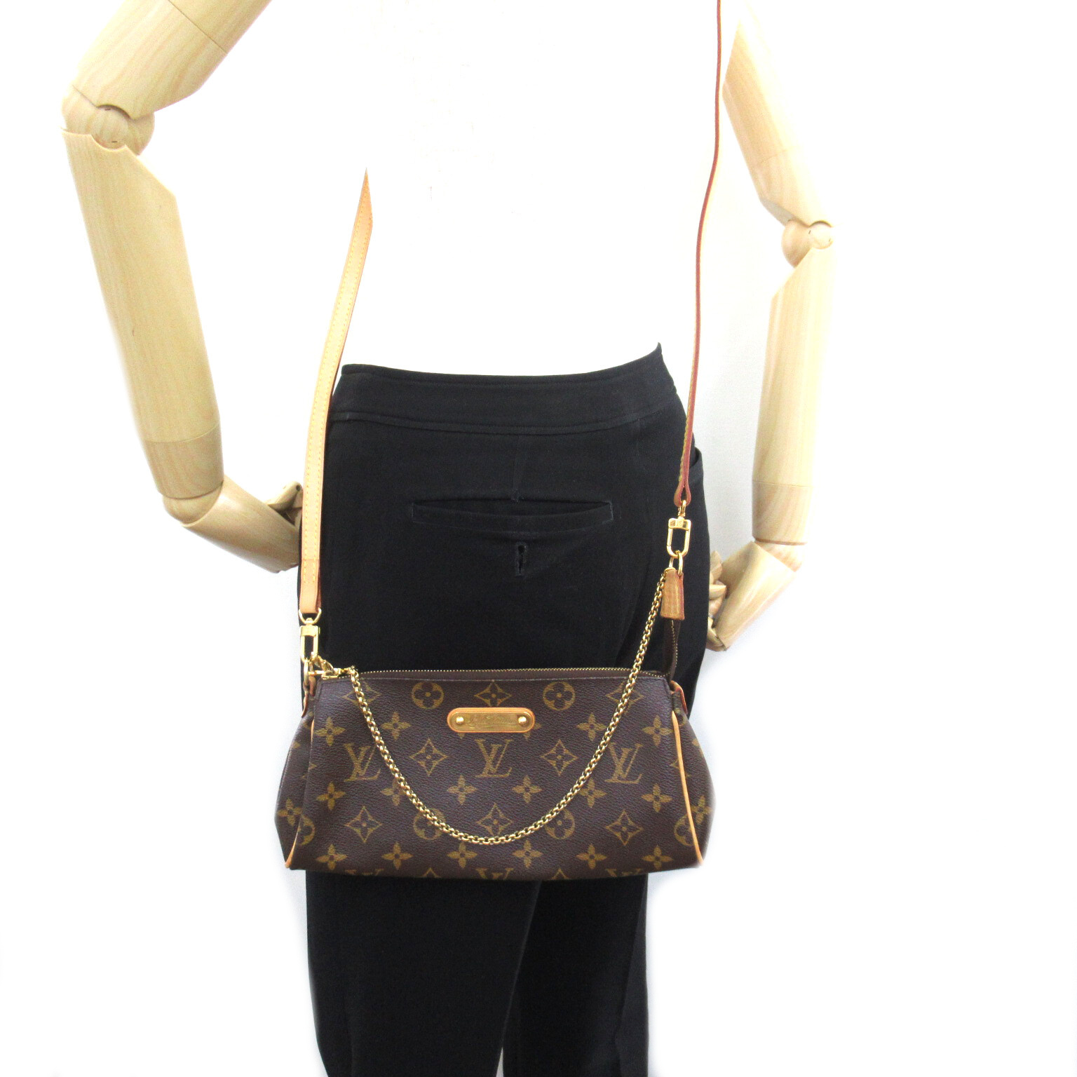 LOUIS VUITTON Eva Chain Shoulder Crossbody bag M95567 Monogram  