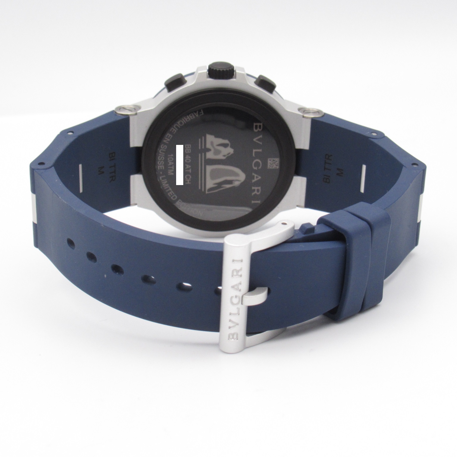 BVLGARI Capri Wrist Watch BB40ATCH Automatic Aluminum rubber