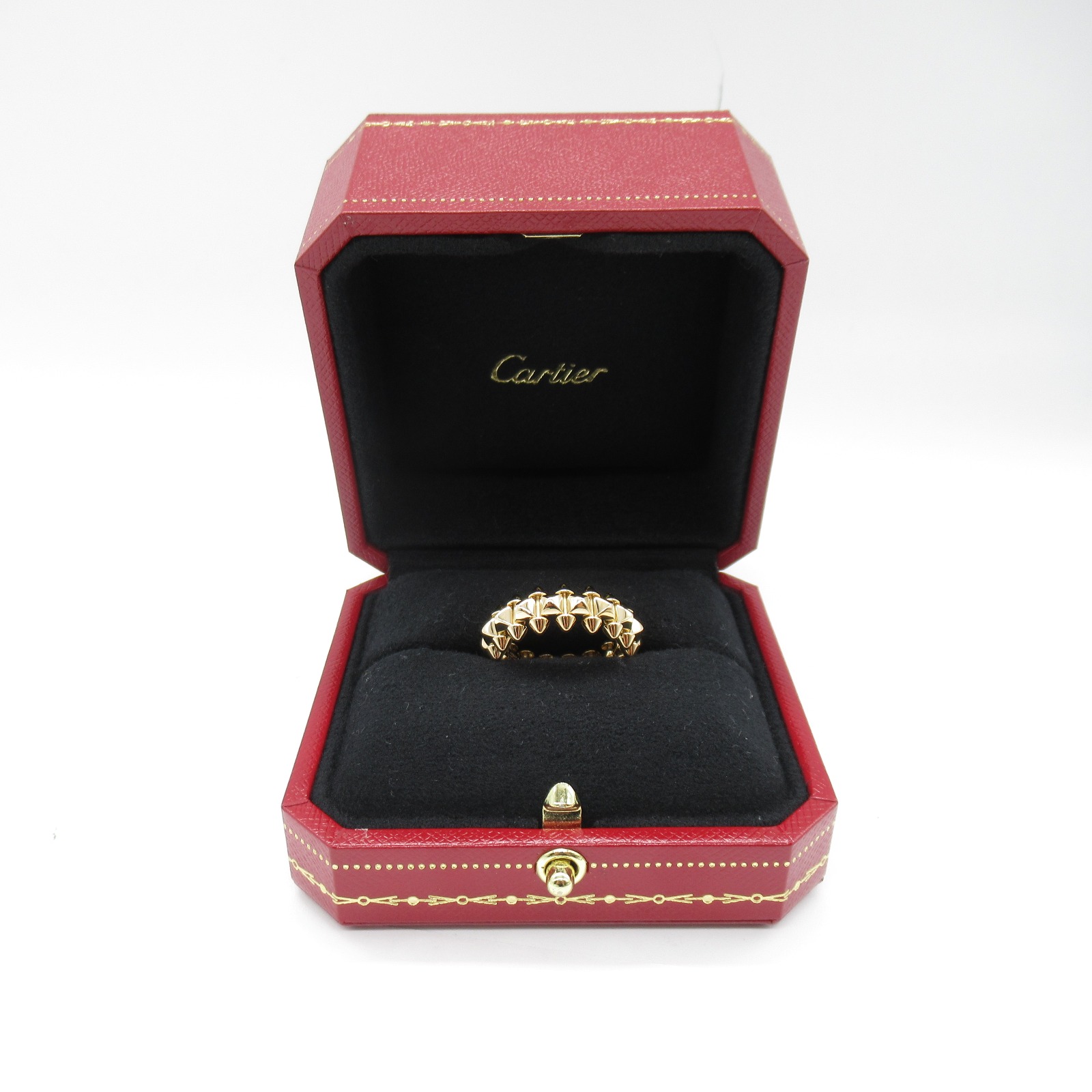CARTIER Crash de Cartier Ring MM K18YG Yellow Gold Used US