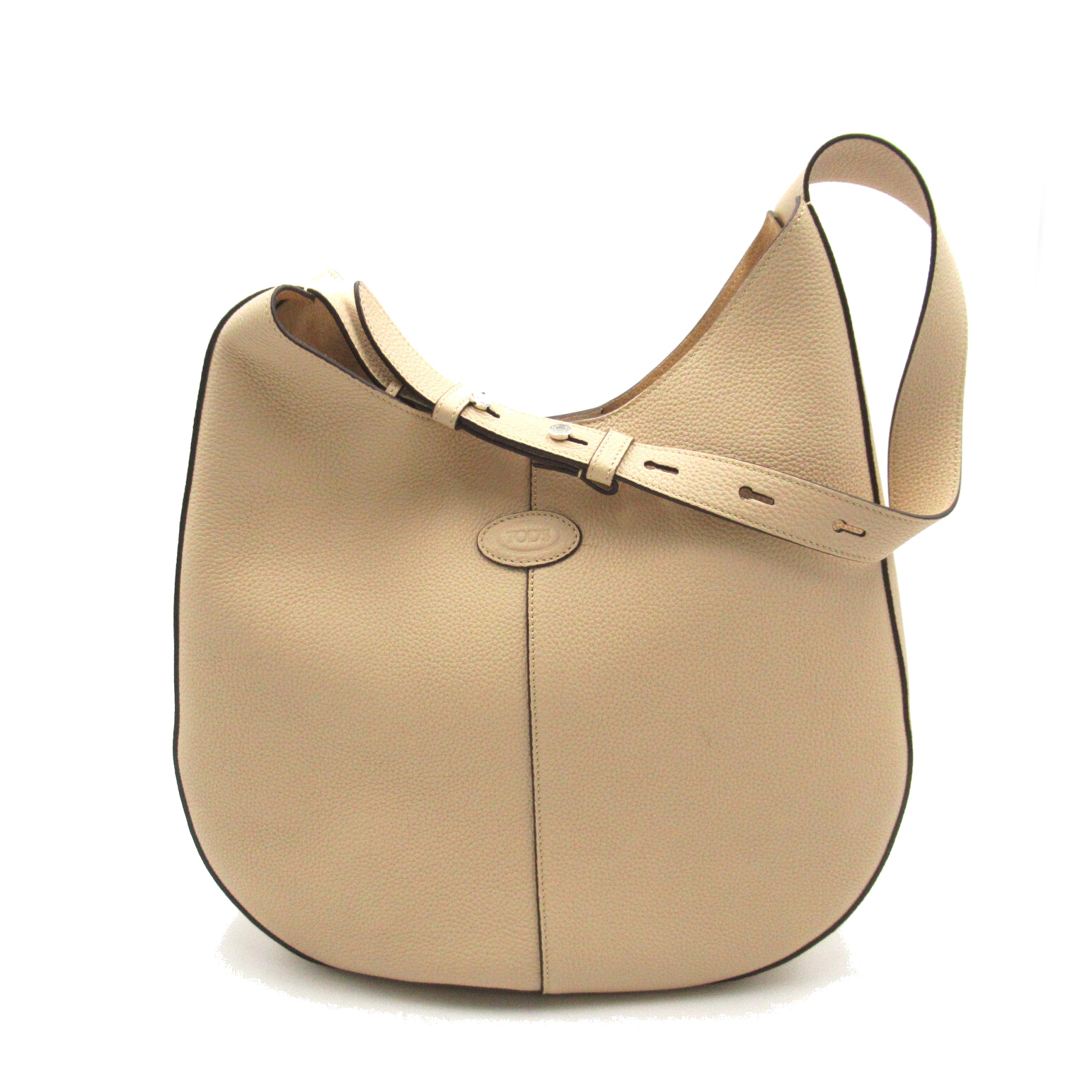 トッズ XBWDBSR0200XWZC600 レザーショルダーバッグ TOD'S Shoulder Bag XBWDBSR0200XWZC600 leather Beige Used