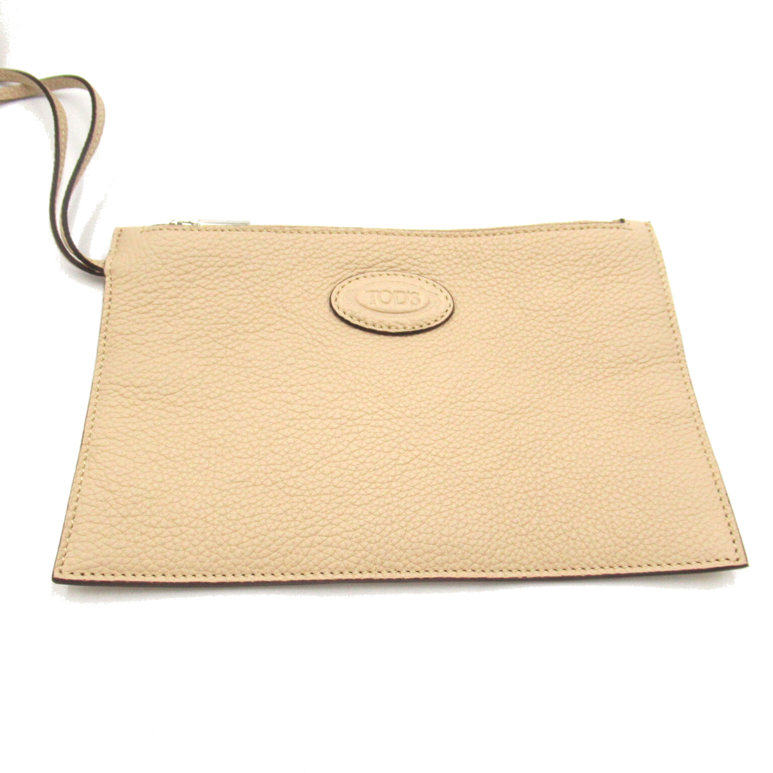 TOD'S Shoulder Bag XBWDBSR0200XWZC600 leather Beige Used