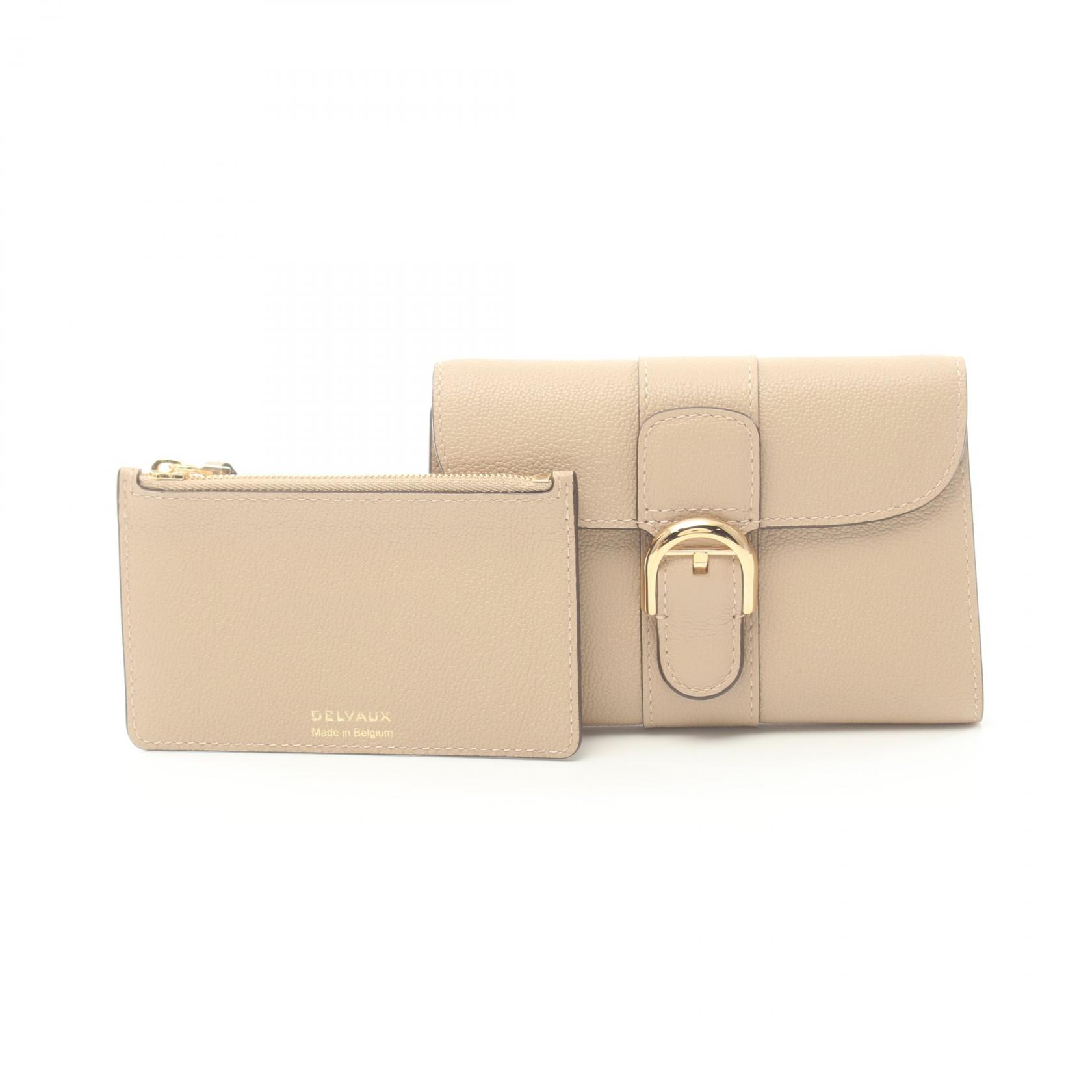 Delvaux Brillant Tri-fold wallet Purse AB0493AAU021YDO
