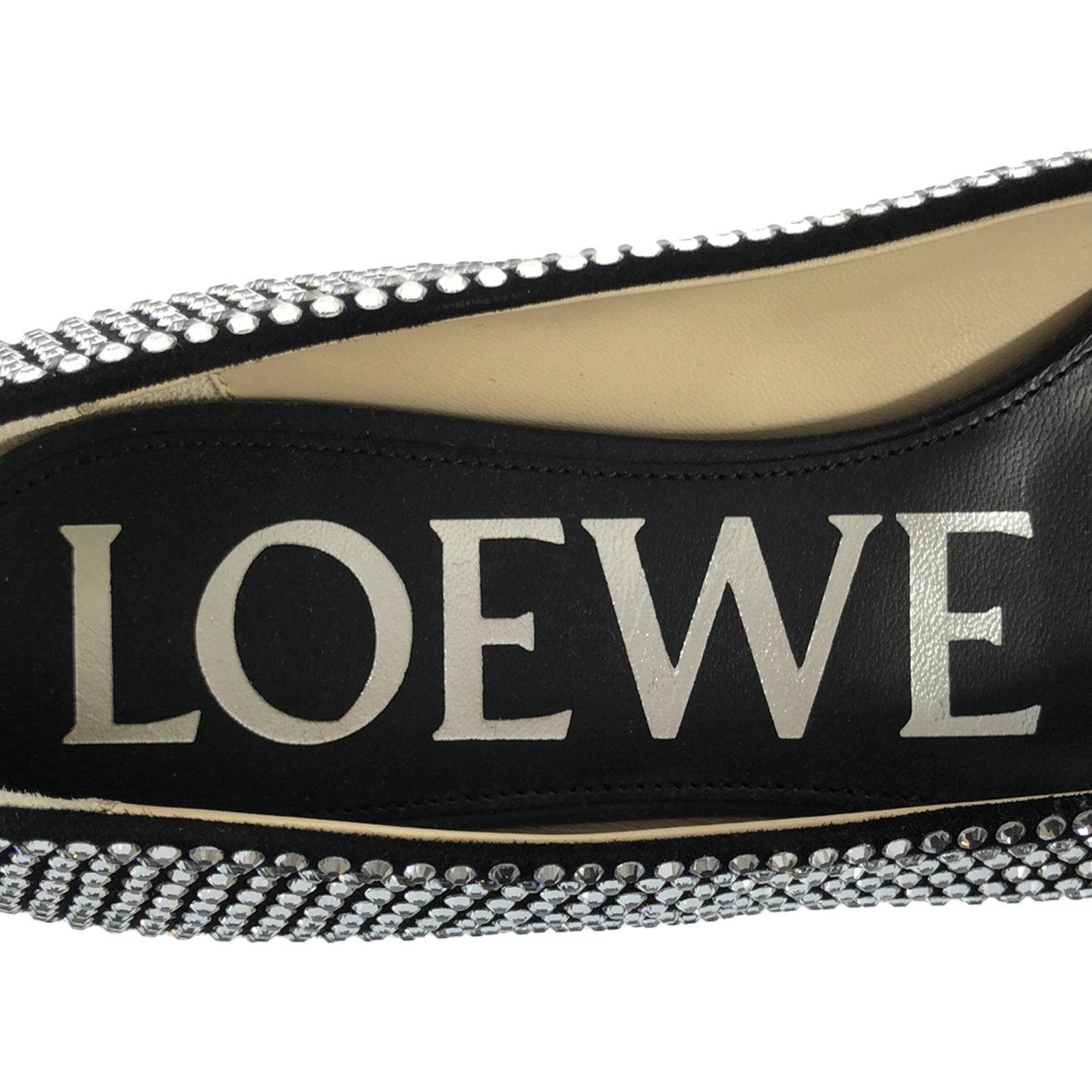 LOEWE - ロエベ LOEWE フラットシューズ パンプス 靴 レザー