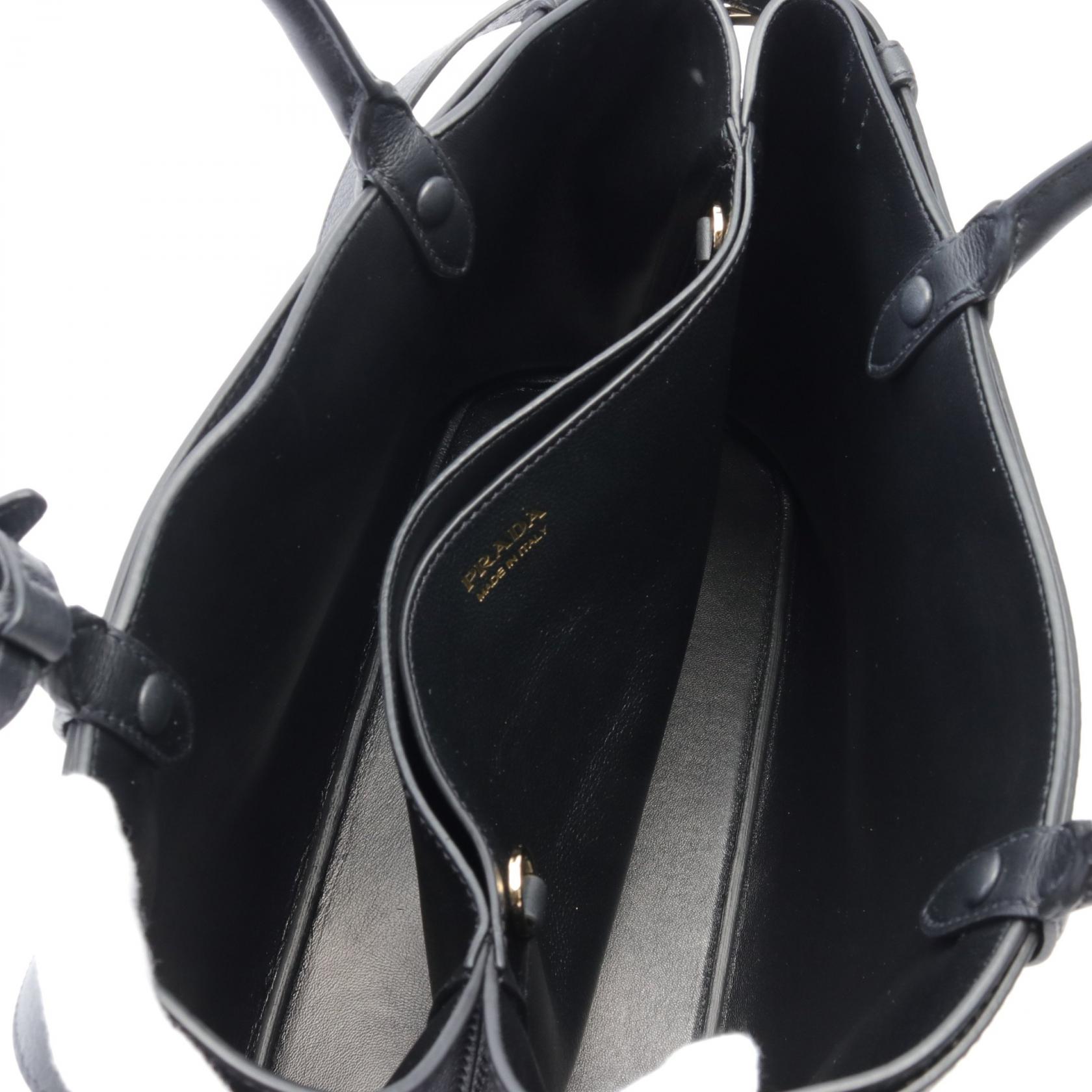 PRADA Medium double buckle belt 2way Handbag 1BA4172CYSF0002 PRADA Medium double buckle belt 2way Handbag 1BA4172CYSF0002