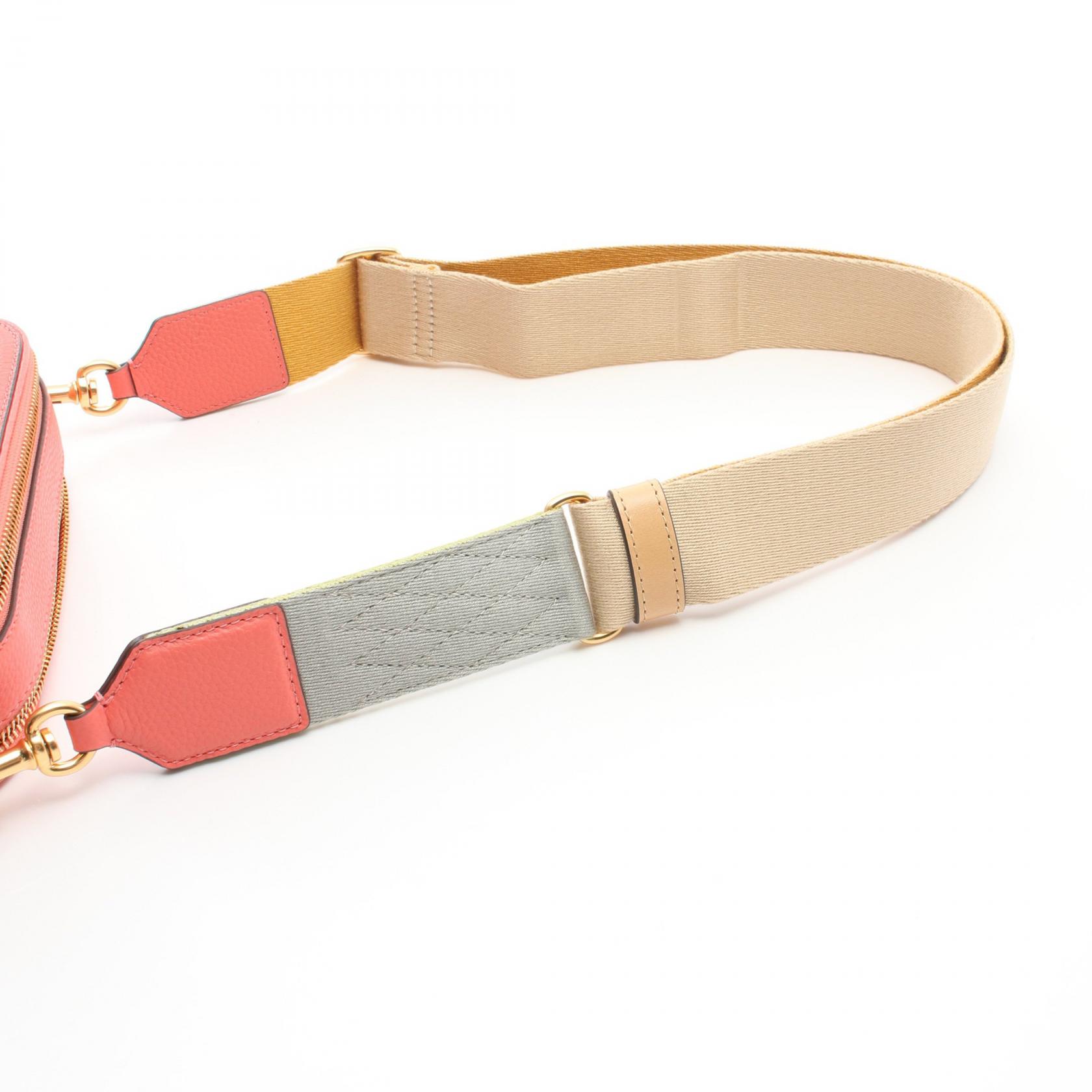 ショルダーバッグ・ポシェット Tory Burch Pastel Pink Leather Miller Crossbody Bag mini-miller-crossbody-bag-
