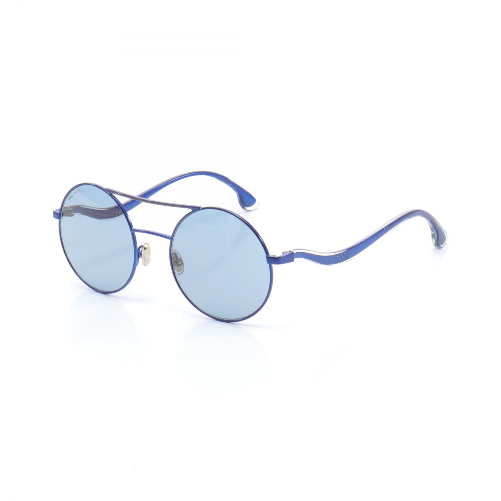 ジミー・チュウ MAELLE/S メタルサングラス JIMMY CHOO sunglasses MAELLE S Metal Plastic Blue Clear NEW