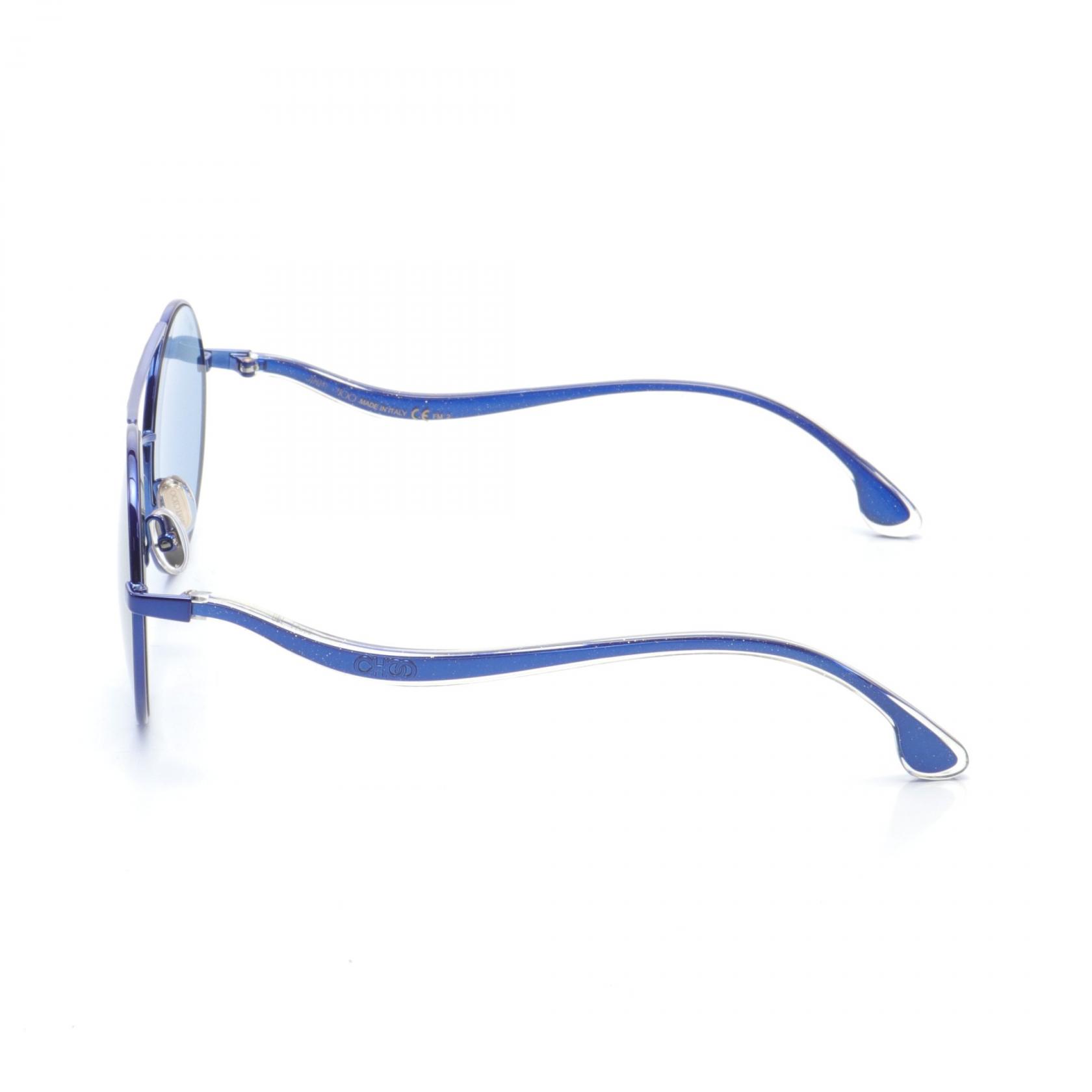 ジミー・チュウ MAELLE/S メタルサングラス JIMMY CHOO sunglasses MAELLE S Metal Plastic Blue Clear NEW