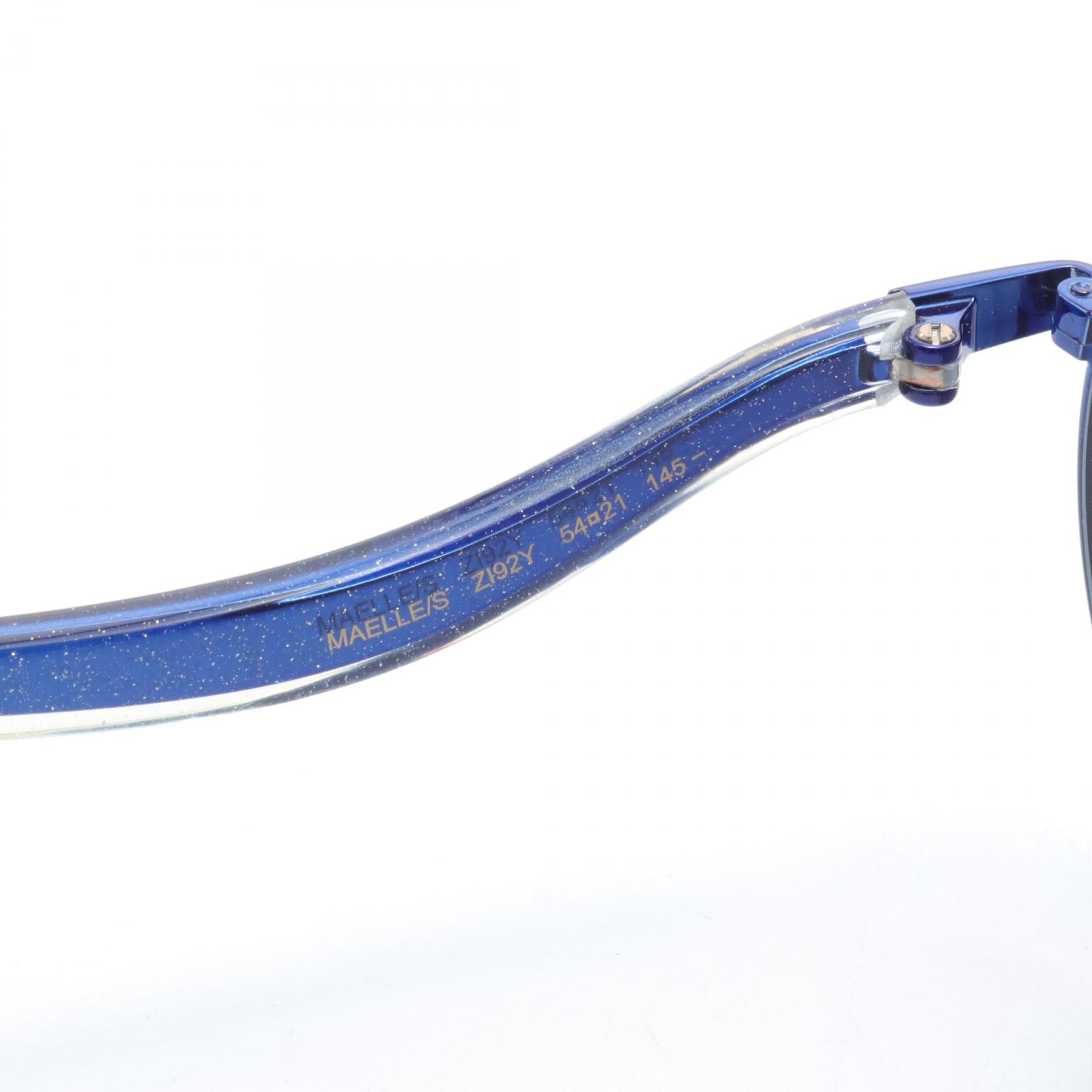 ジミー・チュウ MAELLE/S メタルサングラス JIMMY CHOO sunglasses MAELLE S Metal Plastic Blue Clear NEW