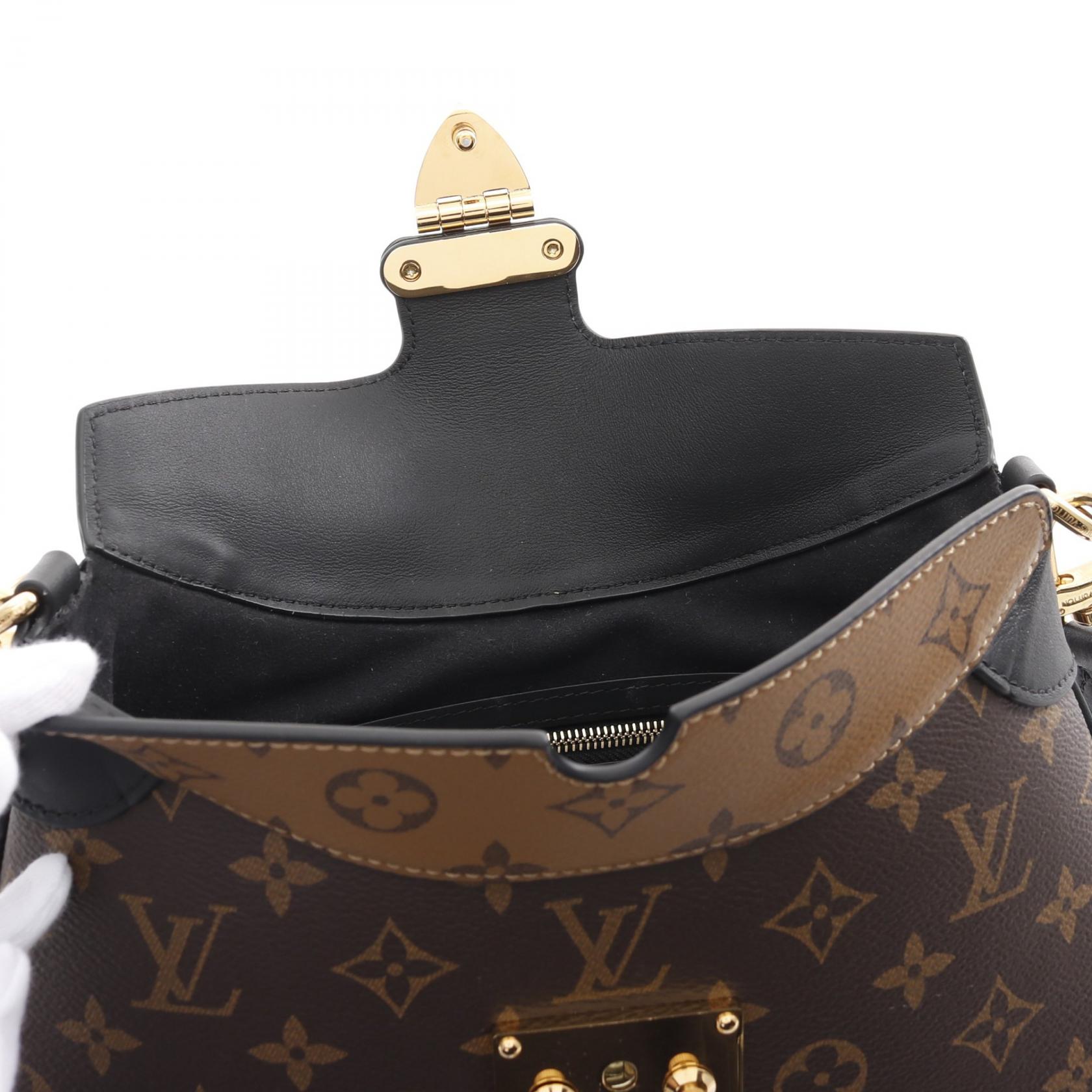 LOUIS VUITTON LV Tweeny Shoulder Bag M46659 Monogram Reverse Brown LOUIS VUITTON LV Tweeny Shoulder Bag M46659 Monogram Reverse Brown