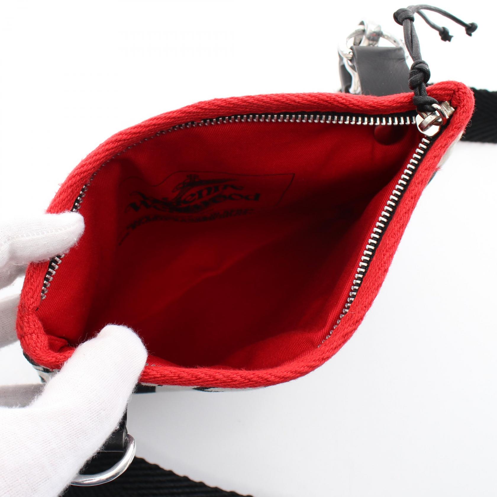Vivienne Westwood ショルダーバッグ 赤黒 ヴィヴィアンウエストウッド レッドレーベル(Vivienne Westwood