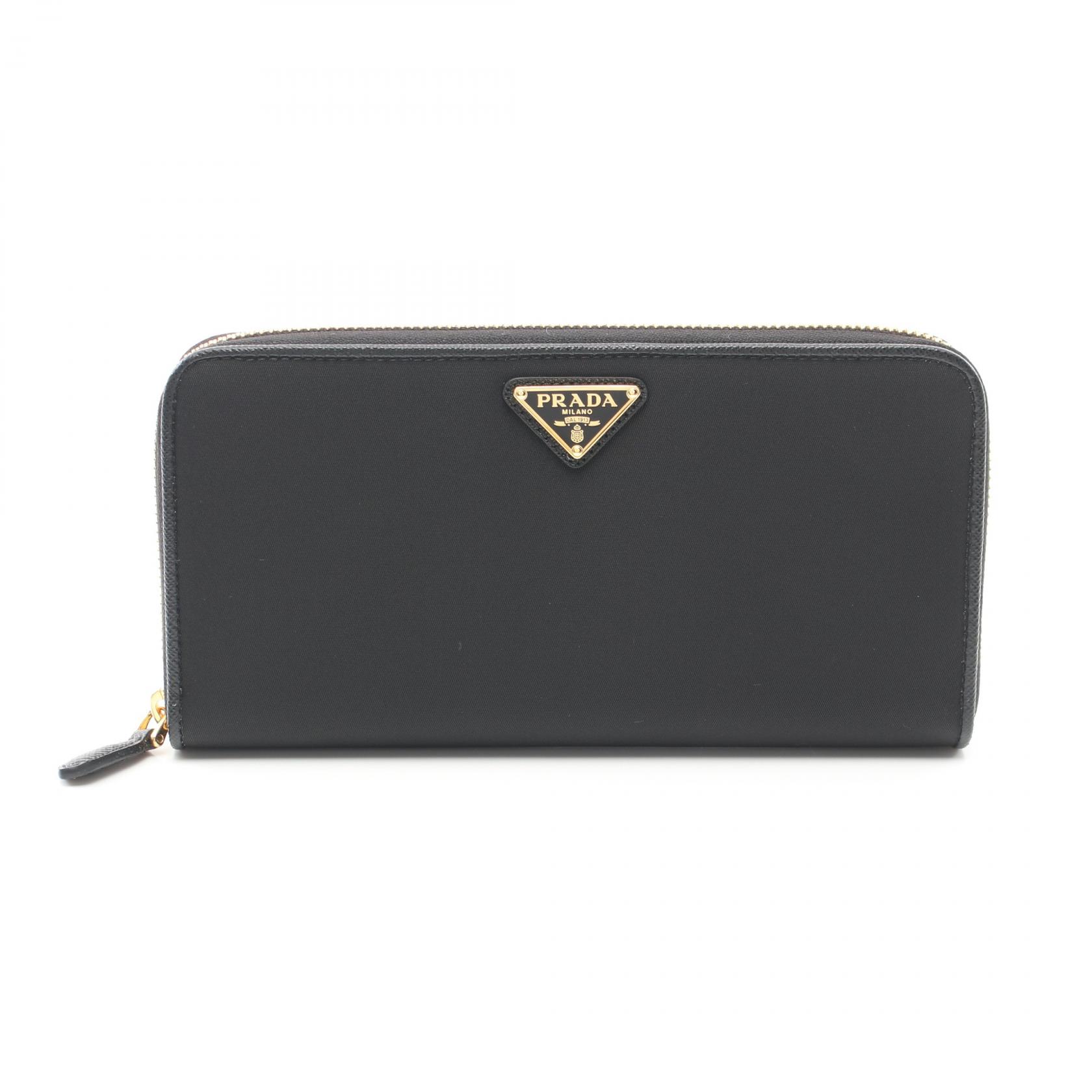 PRADA｜LONG WALLETS (1ML506 2DMI F0002) Black Large Saffiano Leather Wallet | PRADA