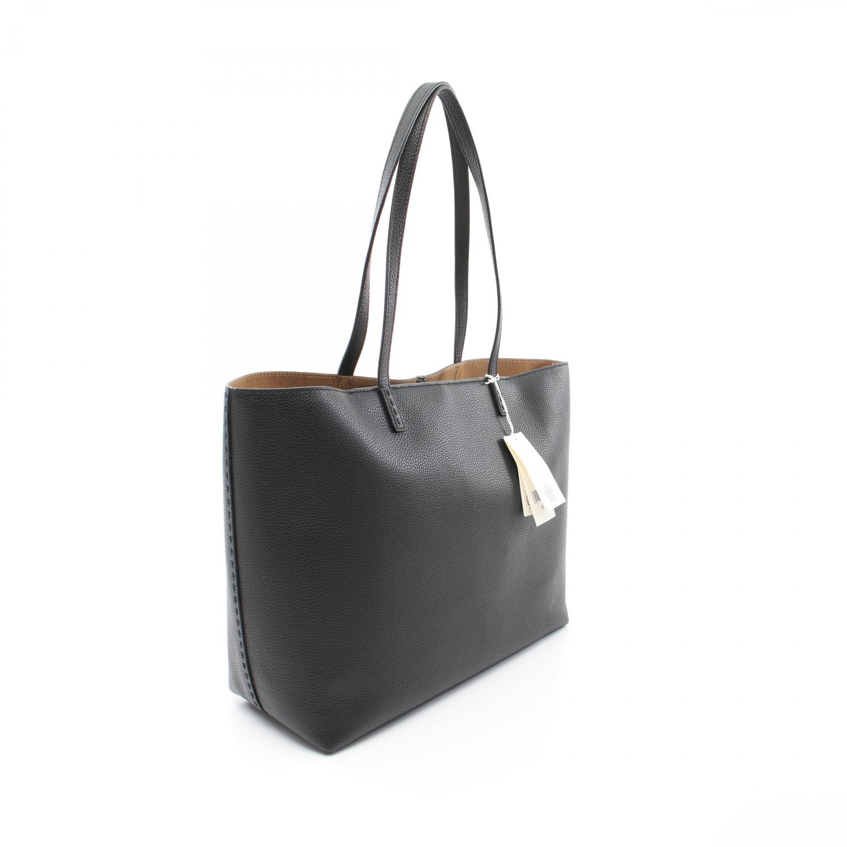 Tory Burch MCGRAW Tote Shoulder Bag 152221001 leather Black