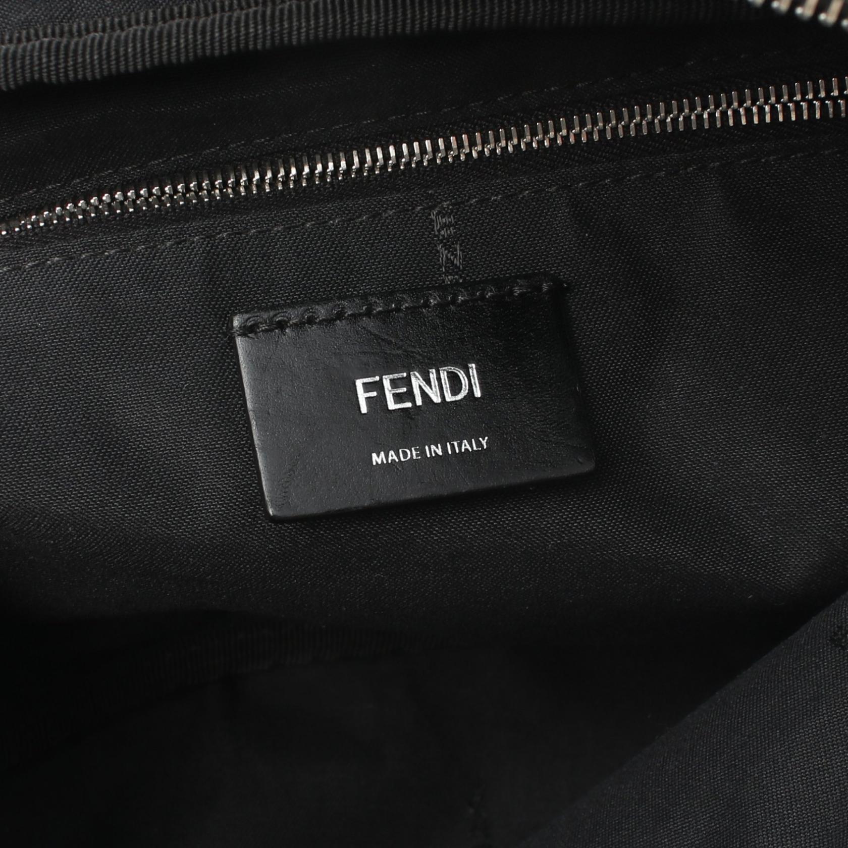 FENDI Karl Lagerfeld Waist bum bag purse 7VA434 canvas White FENDI Karl Lagerfeld Waist bum bag purse 7VA434 canvas White