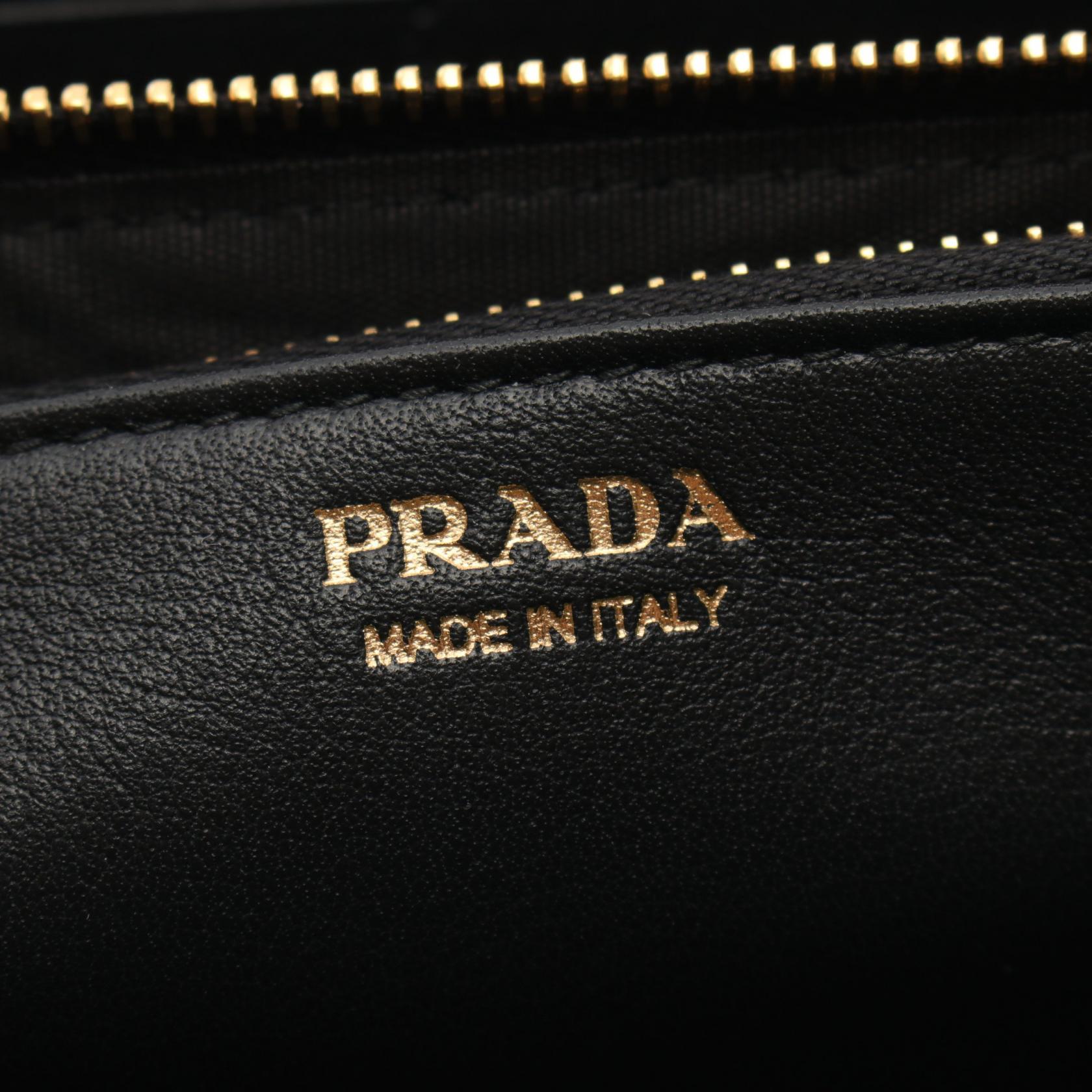プラダ ソフトグレインレザー ロング財布 1ML5062CYSF PRADA SOFT GRAIN Around long wallet Purse 1ML5062CYSF0002