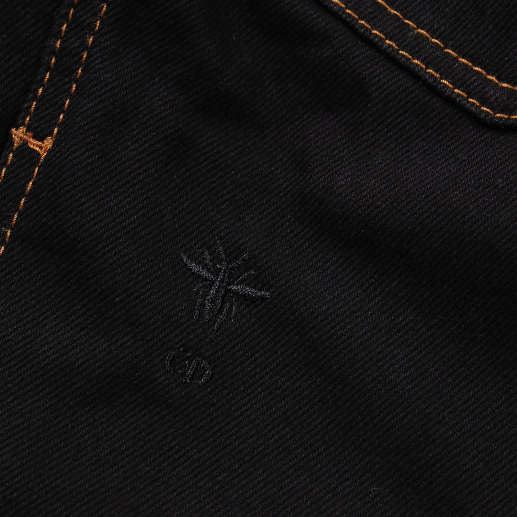 Christian Dior Denim Jacket 242V61A3374 cotton Black Used