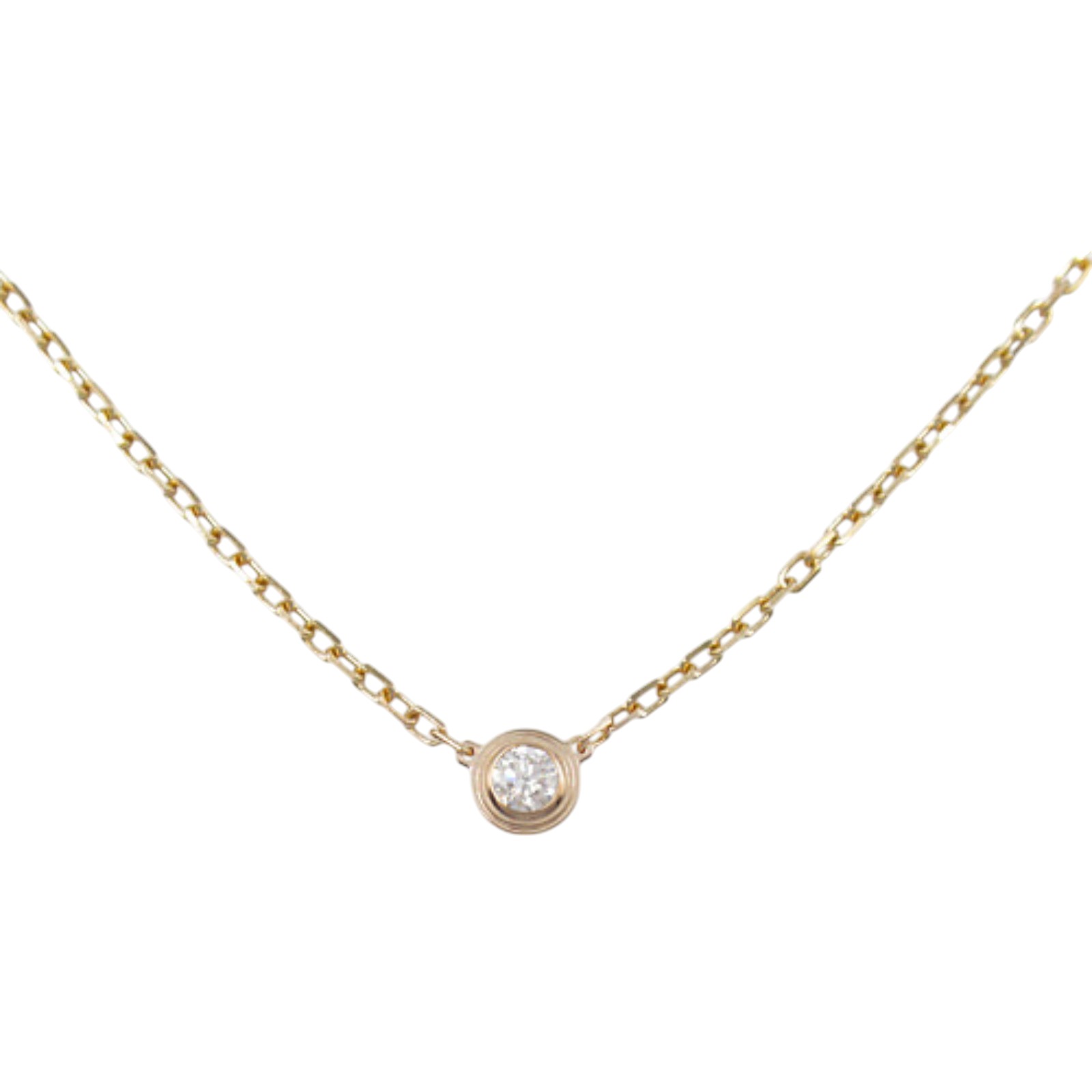 【Cartier】d'Amour 18K ネックレス ローズゴールド 送料込み Cartier d'Amour Necklace 18k Rose Gold Diamond | eBay