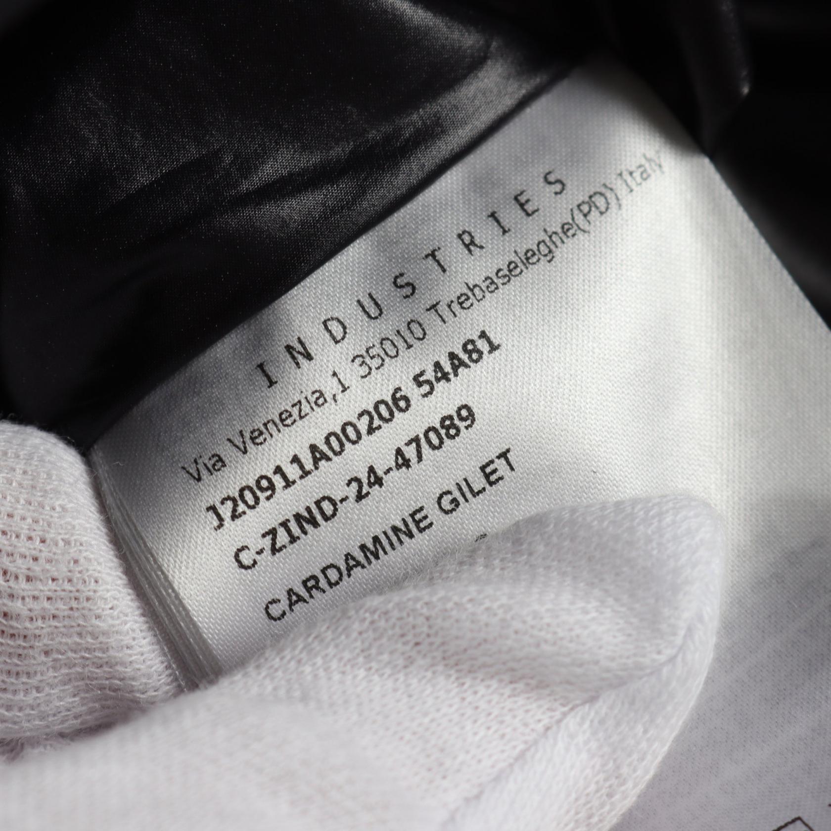 MONCLER CARDAMINE Down vest J20911A0020654A81778 Nylon Navy