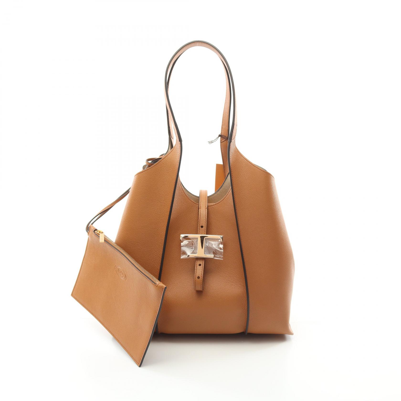 【関税・送料込み】TOD'S TOP HANDLE BAGS Tod's Black Leather Top Handle Bag ○ Labellov ○ Buy and