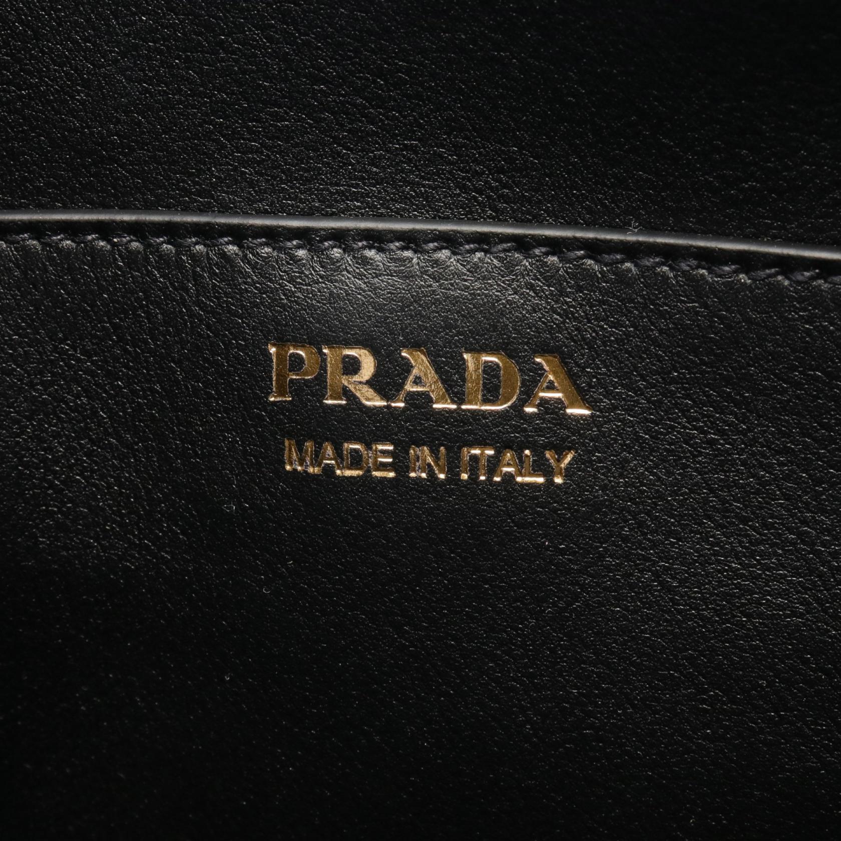 PRADA Crossbody Shoulder Bag 1BH2192CYSF0ES7 leather Black