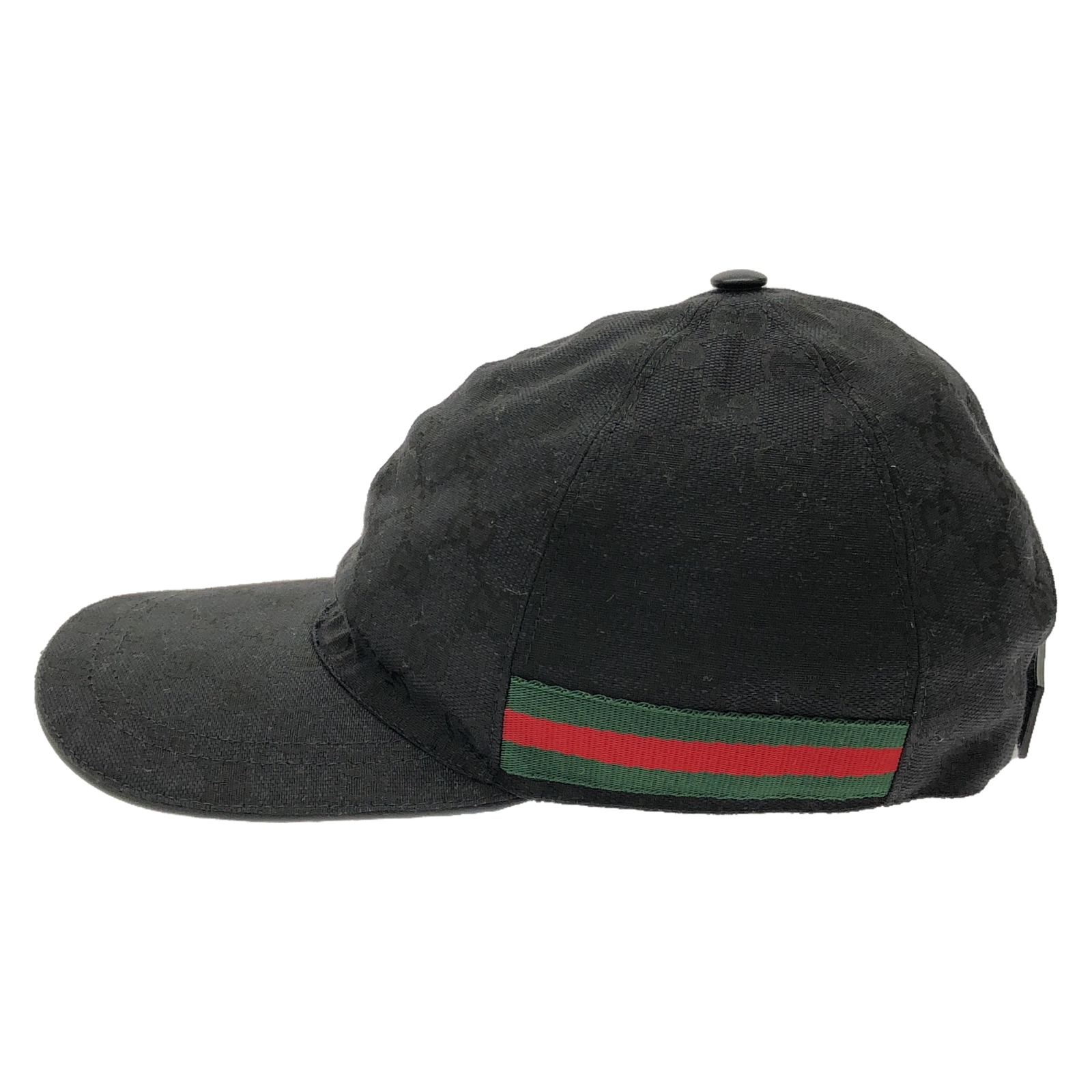 GUCCI Baseball cap 200035KQWBG1060L polyester Black NEW Women 1 #L