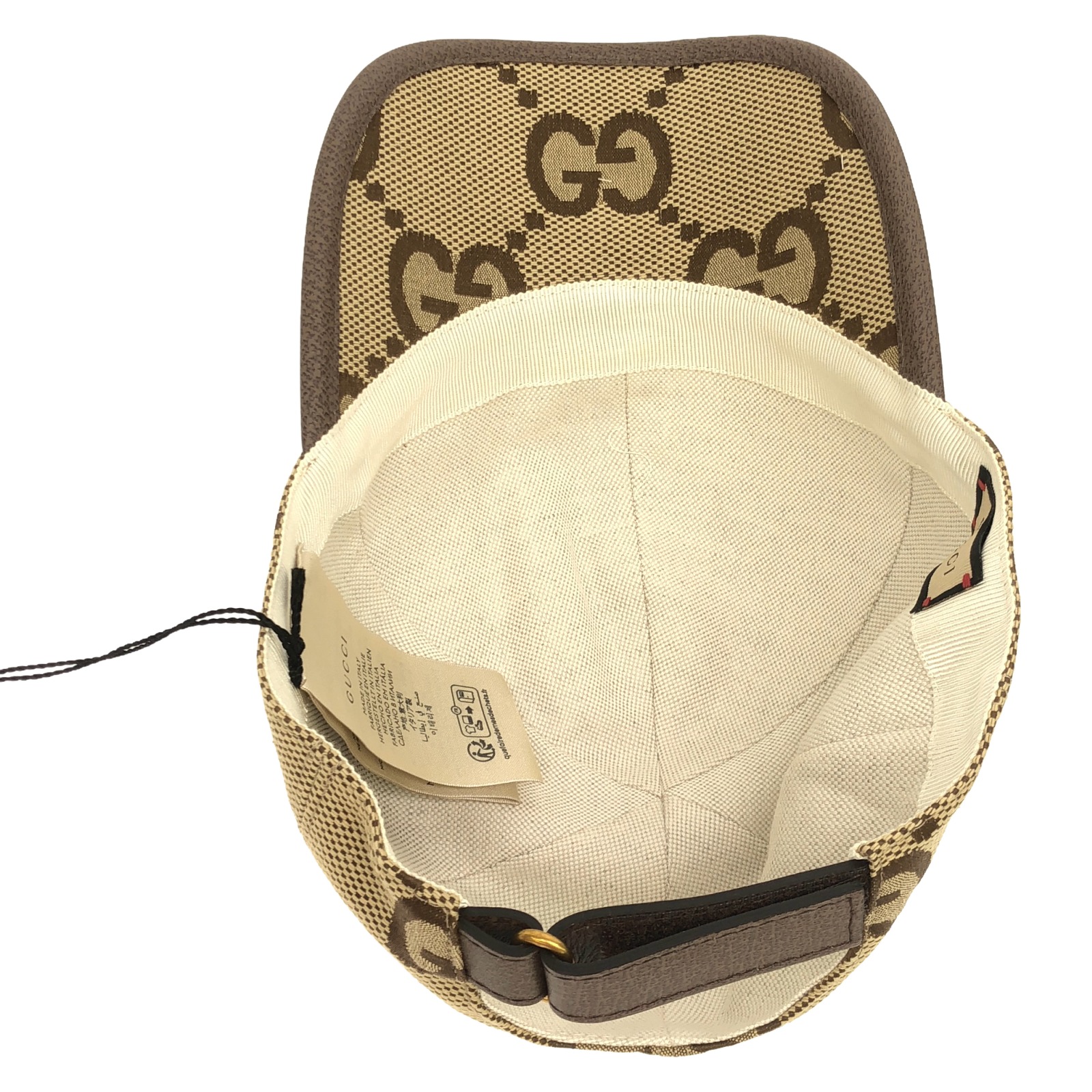GUCCI Baseball cap 6812643HAGJ2564L cotton Beige NEW Women