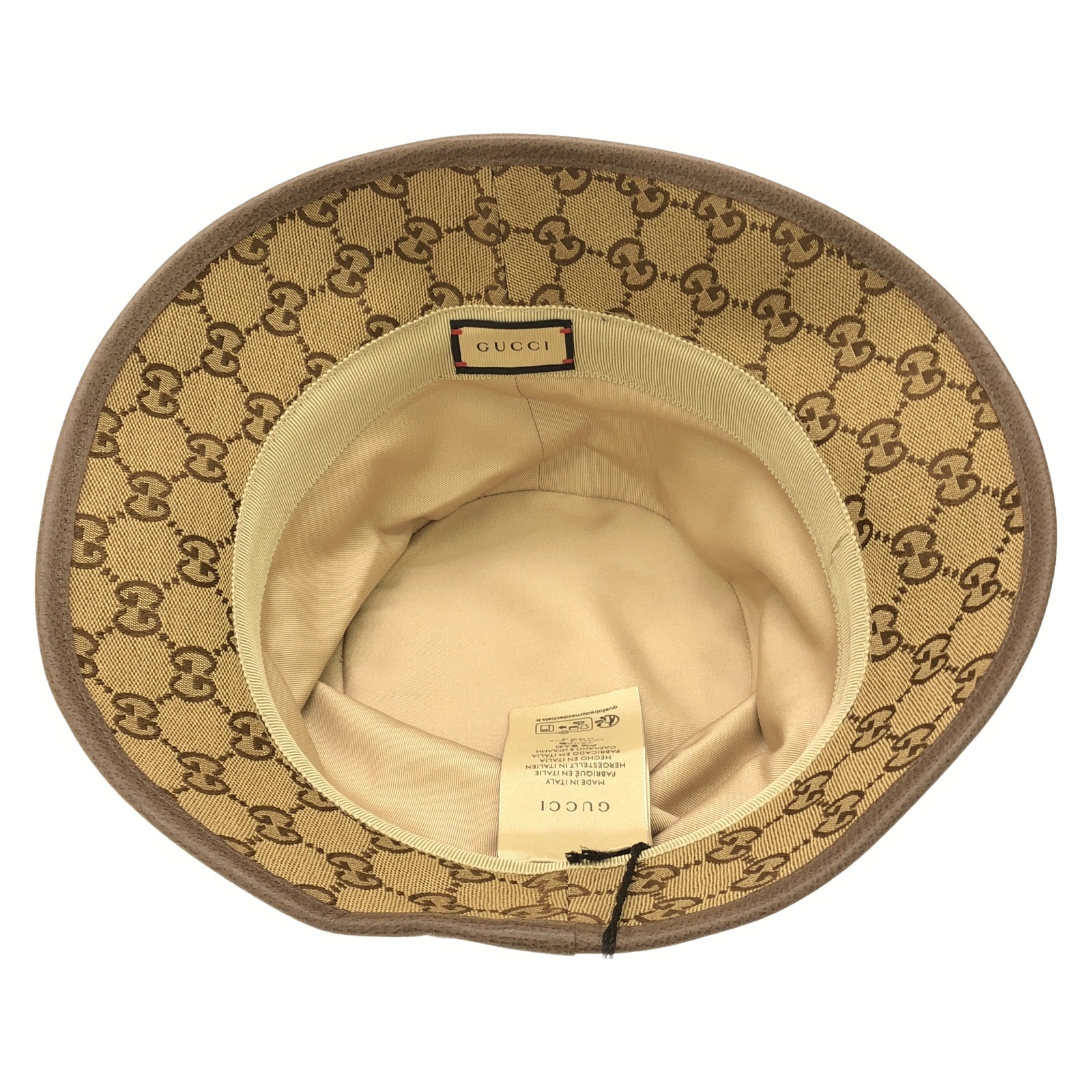 【GUCCI】 レディース ハット 5765874HG622564 GUCCI hat 5765874HG622564L cotton Beige NEW Women | eBay