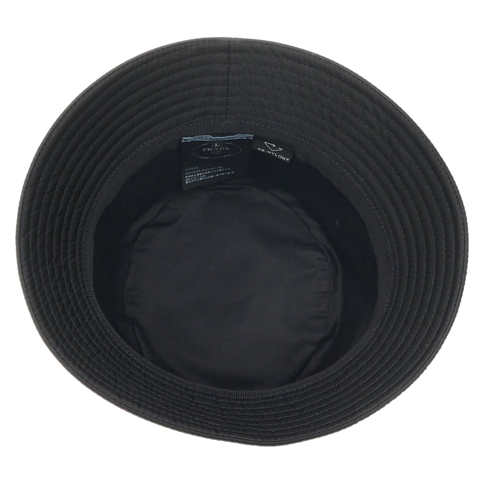 帽子・その他 PRADA HAT (1HC1372CXO F0012) Black Re-Nylon bucket hat | PRADA