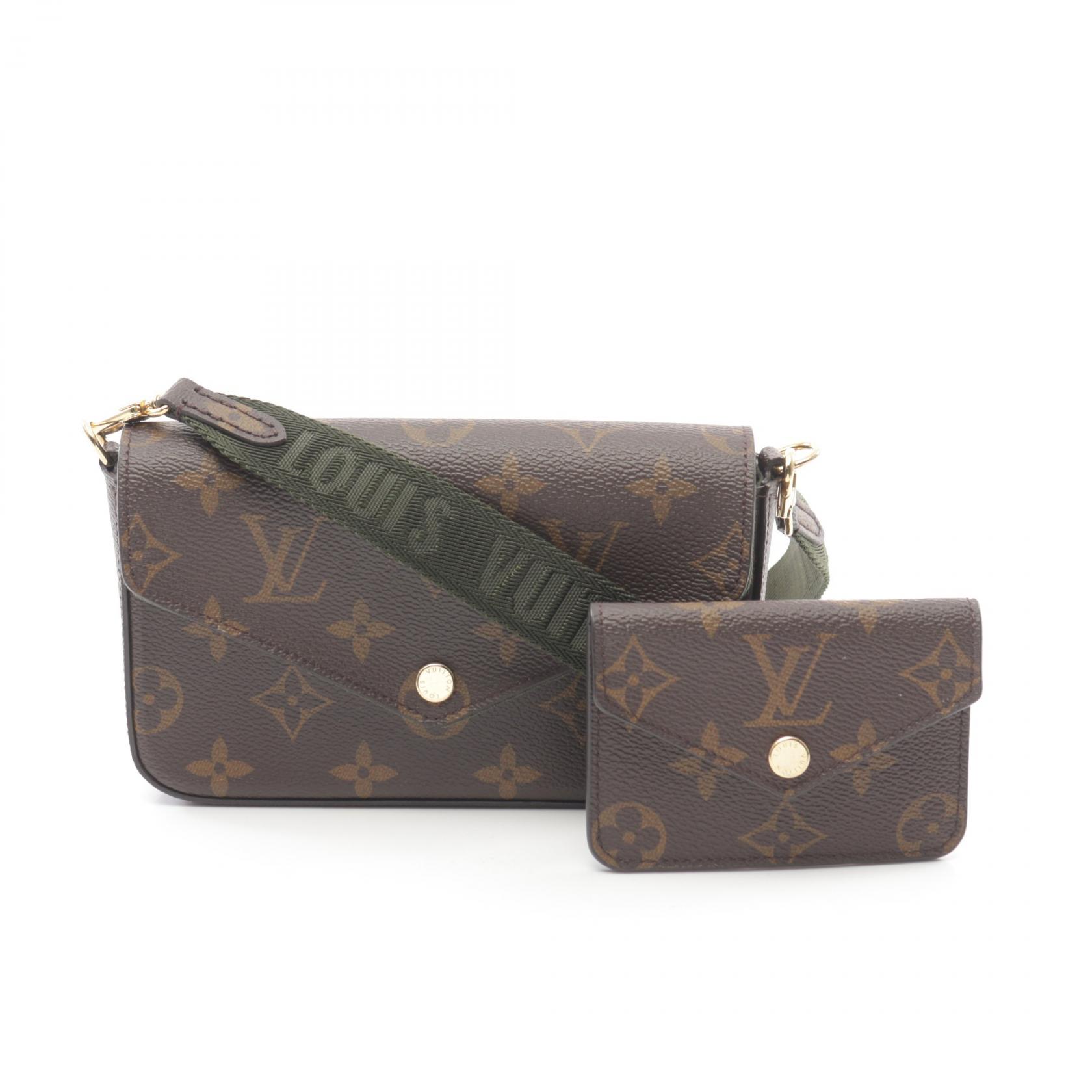 LOUIS VUITTON Multi Pochette Felicie Shoulder Bag M80091 Monogram Used  Women LV | eBay