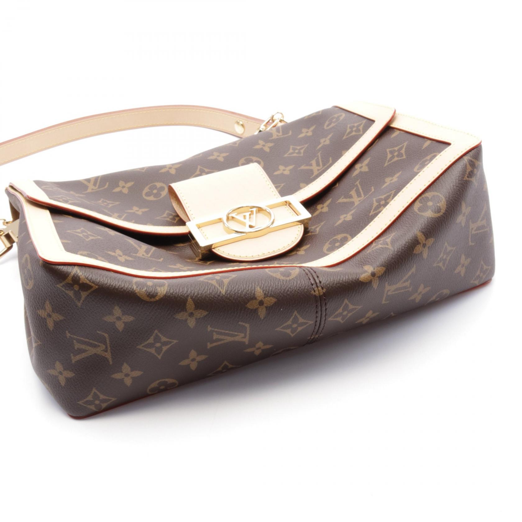 【ルイヴィトン・Louis Vuitton 】Dauphine Soft GM M47149 Louis Vuitton Dauphine Soft GM Monogram Handbag M47149