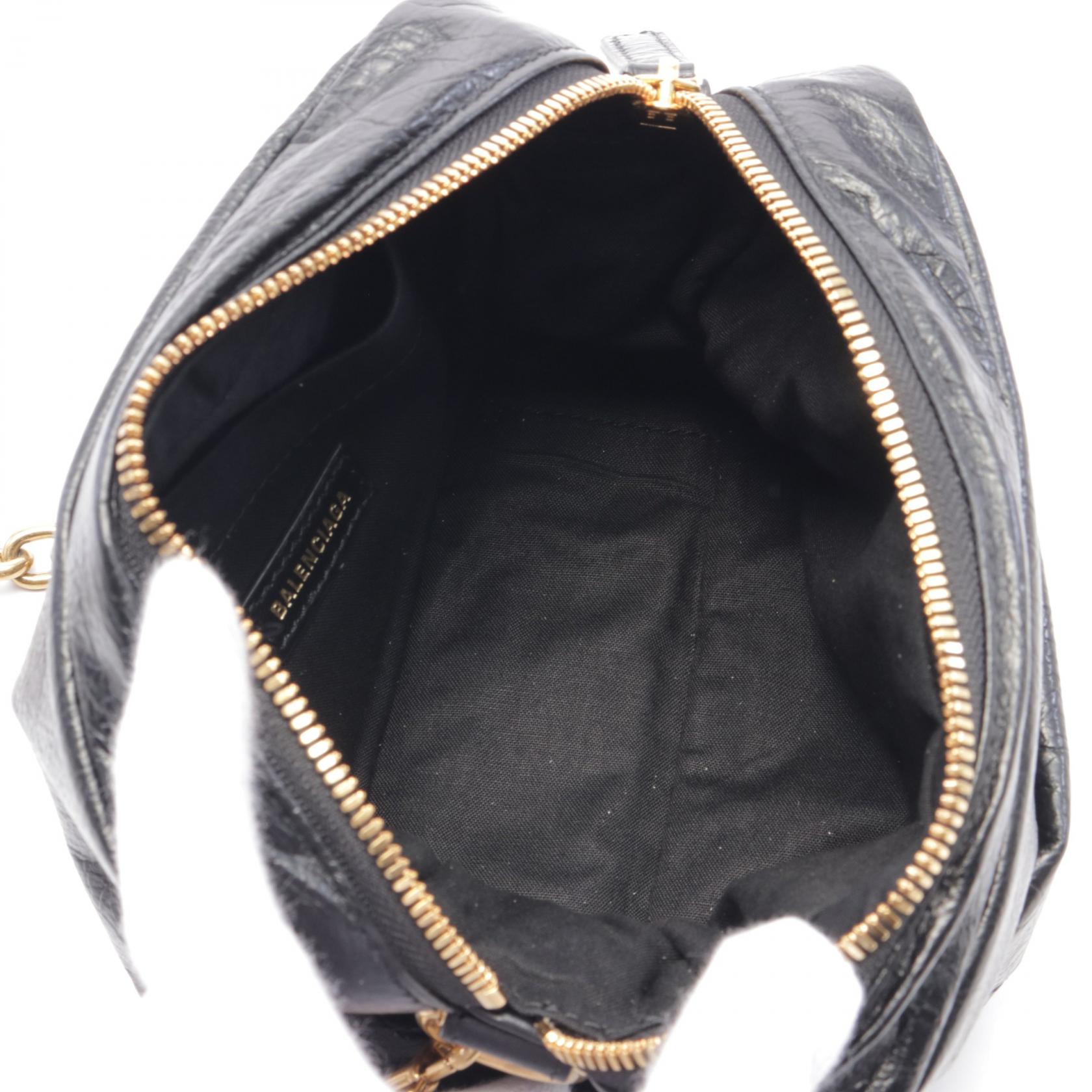 BALENCIAGA MONACO XS Camera Shoulder Bag 8064592AAR81000 BALENCIAGA MONACO XS Camera Shoulder Bag 8064592AAR81000