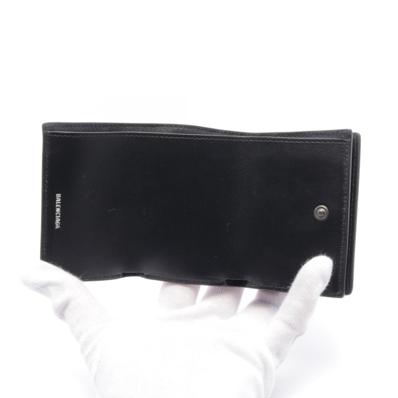 BALENCIAGA CAG MINI Tri-fold wallet Purse 7684302AA561000