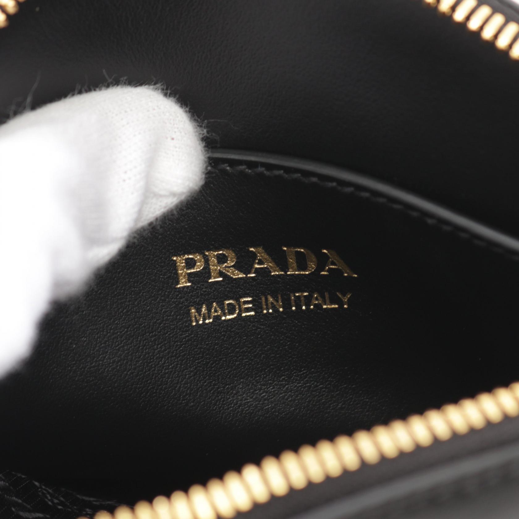 PRADA / シティレザーミニショルダーバッグ PRADA CITY CALF Mini Shoulder Bag 1BH2122AIXF0002 leather