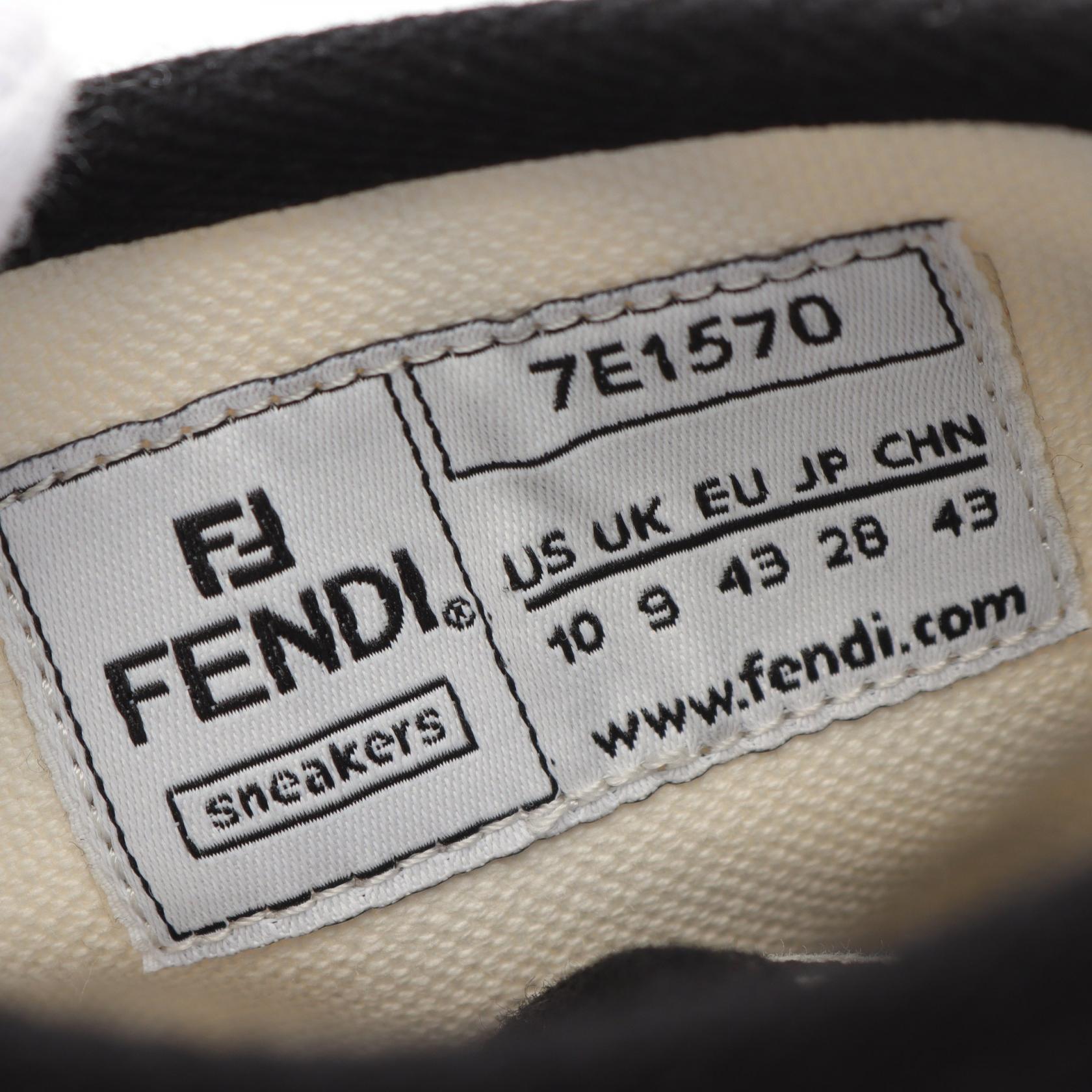 フェンディ FENDI × MARC JACOBS ドミノ キャンバス スニーカー フェンディ(FENDI)フェンディ × MARC JACOBS ドミノ スニーカー