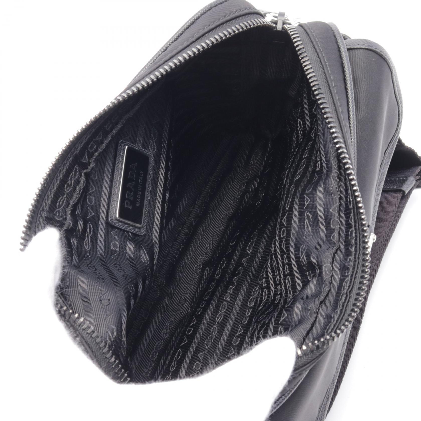 PRADA Crossbody Shoulder Bag 2VH133 Nylon Saffiano leather PRADA Crossbody Shoulder Bag 2VH133 Nylon Saffiano leather