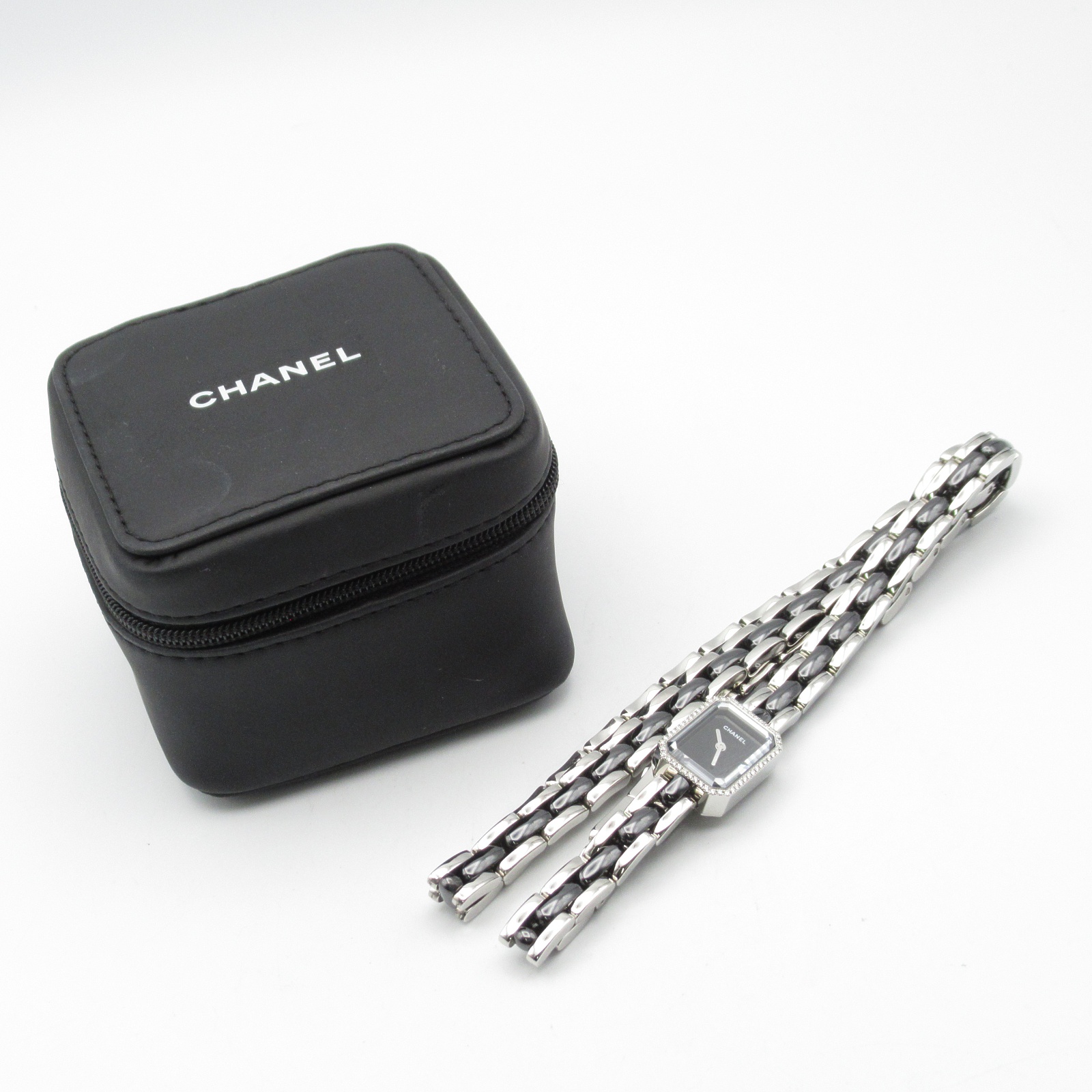 CHANEL Premiere Triple Bracelet Wrist Watch H3058 Quartz SS